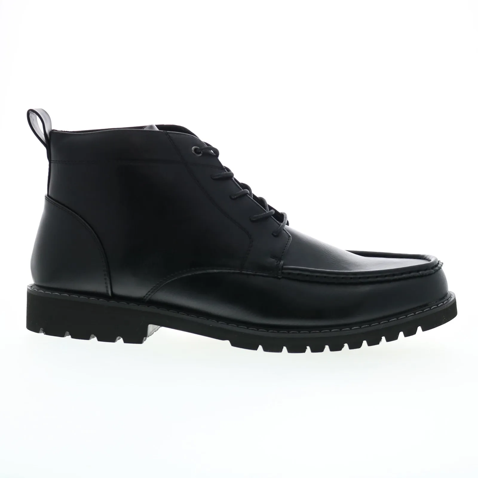 Dust Guard Rockport Kevan Boot CJ1573 Mens Black Synthetic Lace Up Casual Dress Boots