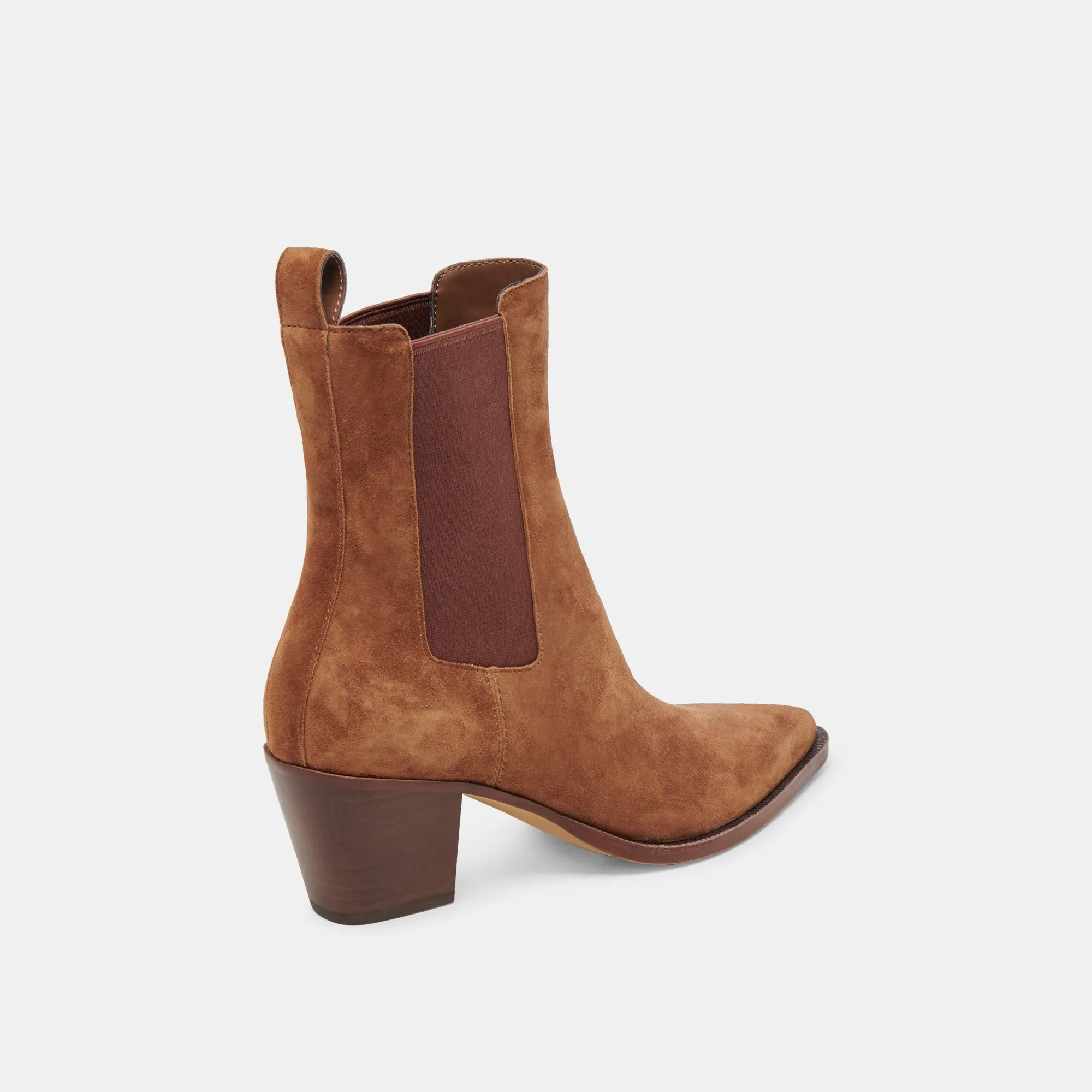 Classic Comfort Stylish Footwear SHADIE H2O WIDE BOOTIES BROWN SUEDE