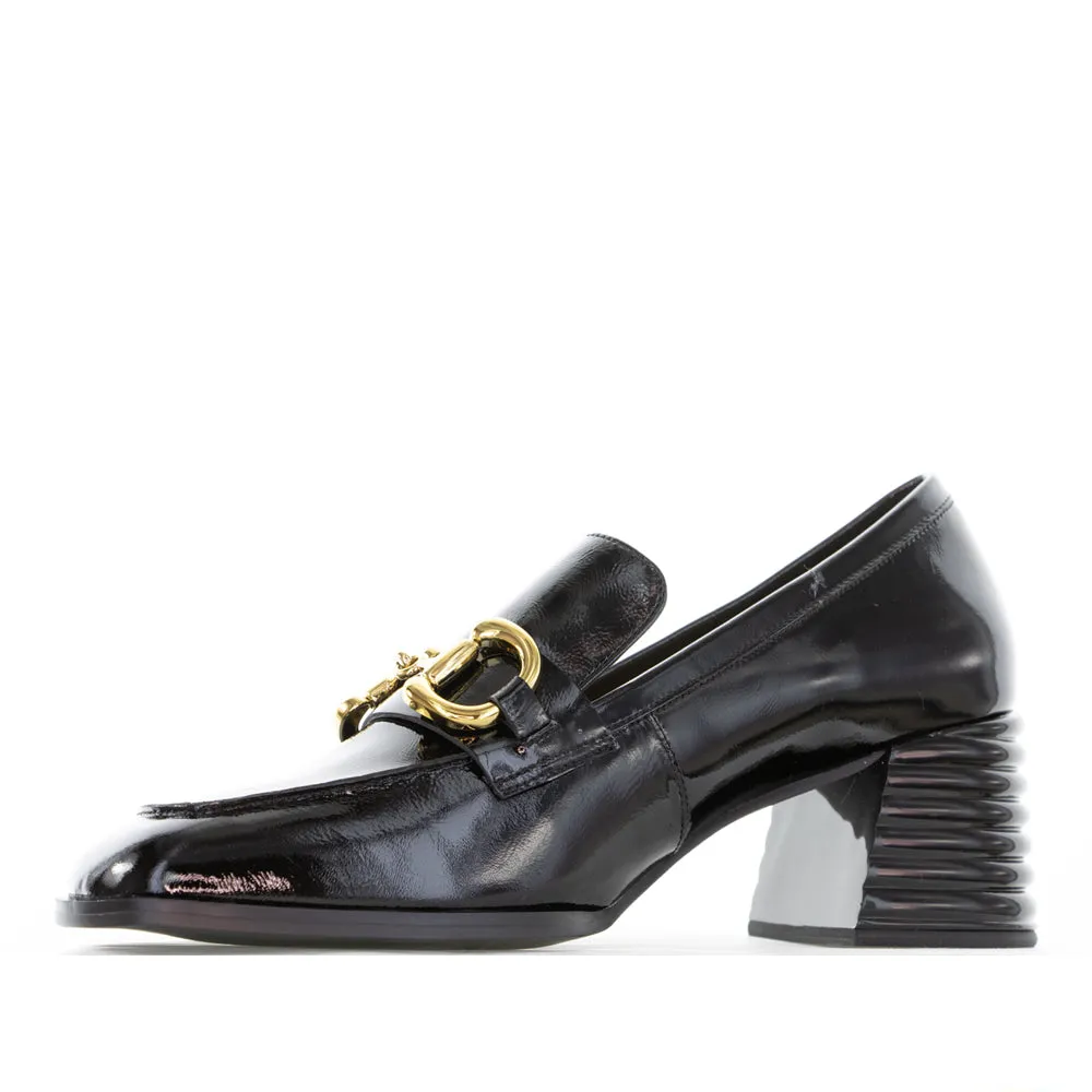 MILA RAINE CLICHE BLACK Padded collar Casual Pumps
