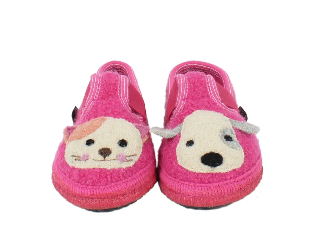 Haflinger Children's slippers Pets Bonbon Stone Grip