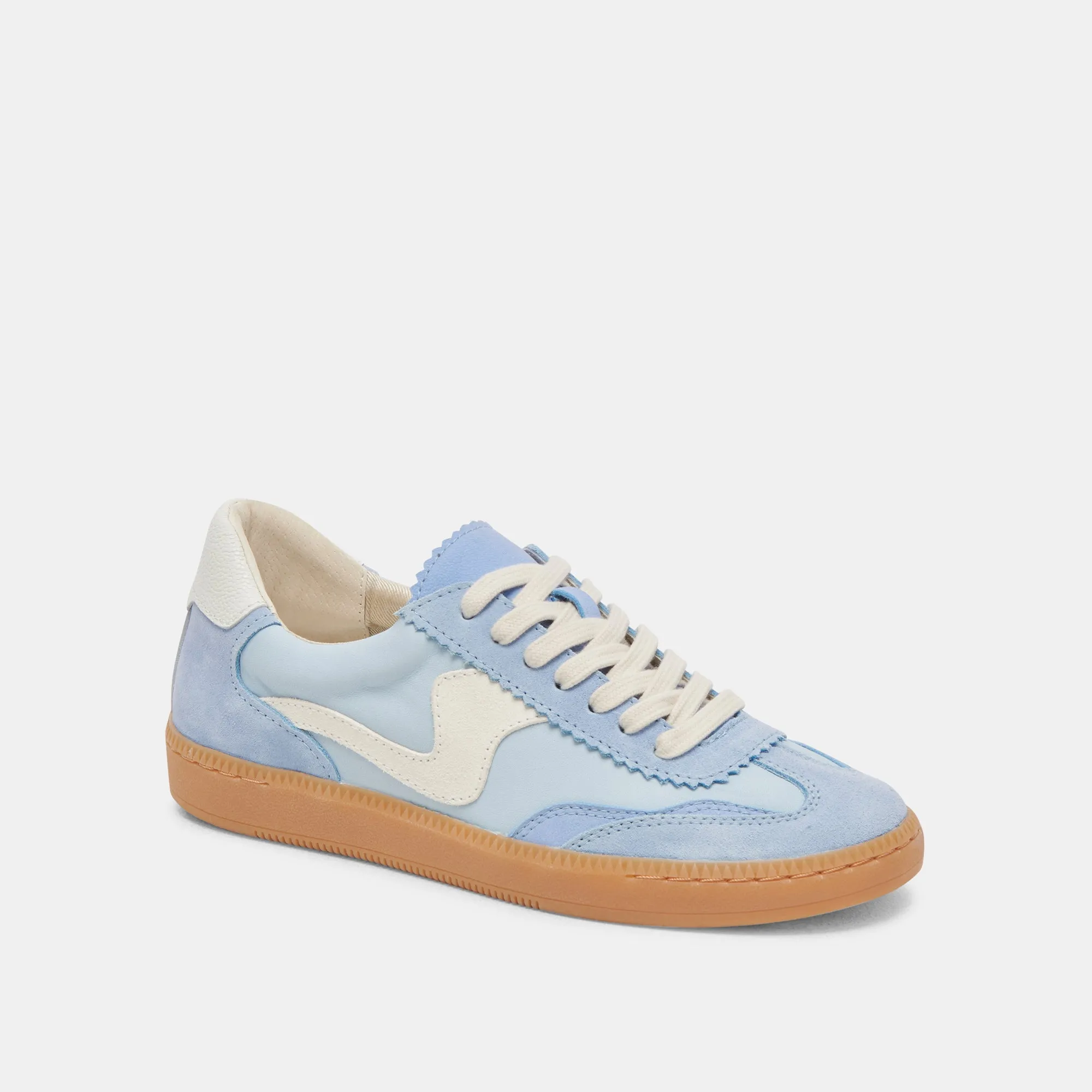 Secure Sole NOTICE WIDE SNEAKERS BLUE SUEDE