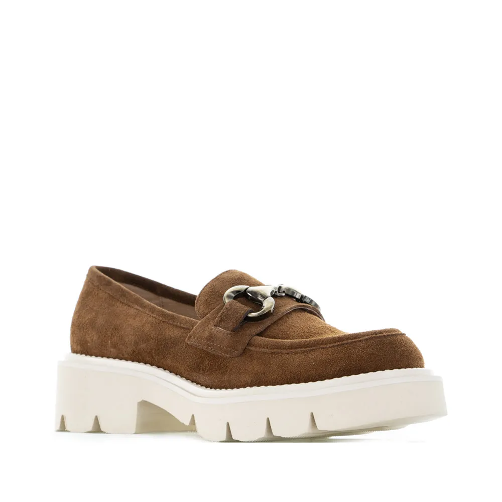 TAMARA LONDON PARGO DK TAN SUEDE Wide fit