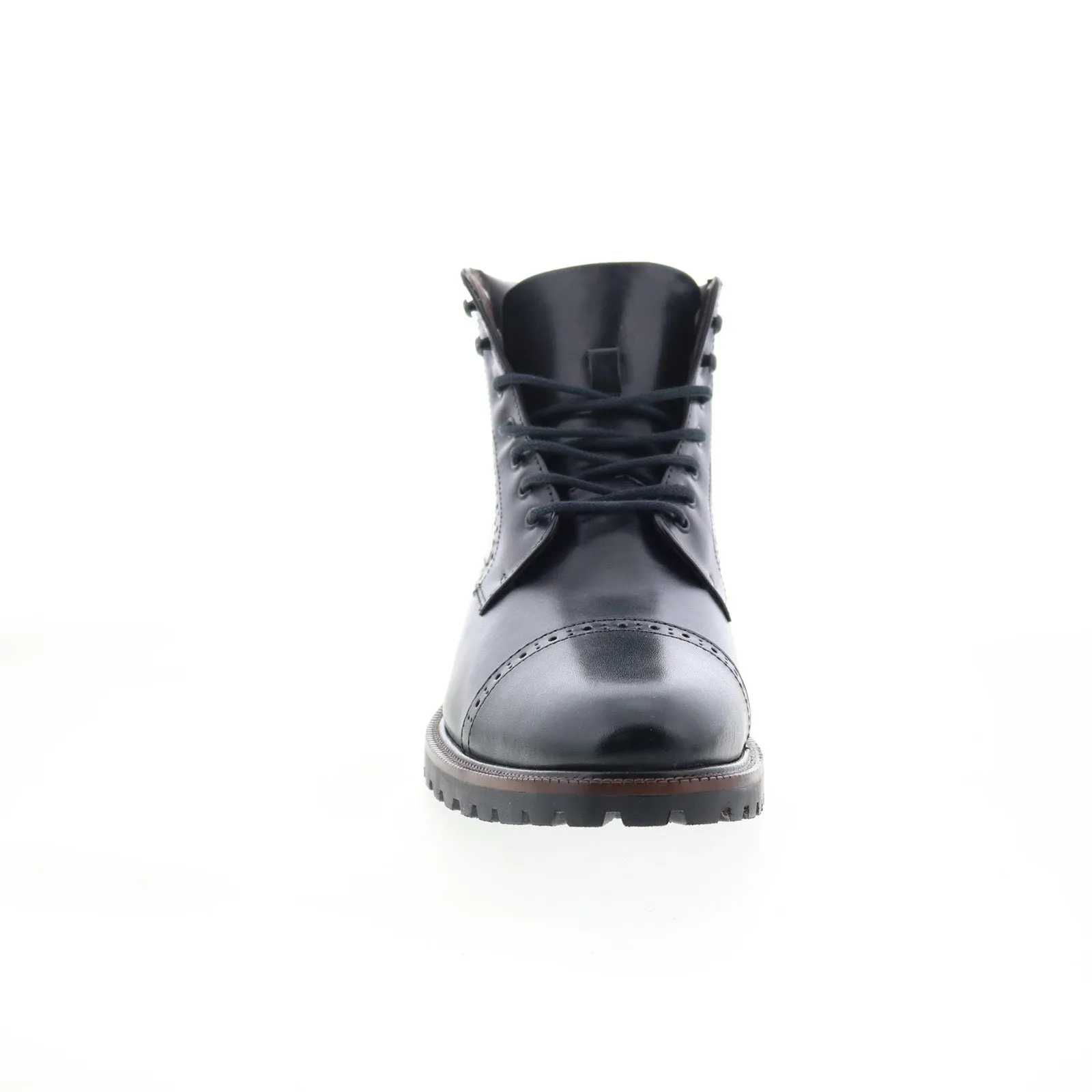 Smart Footwear Johnston & Murphy XC Flex Cody Wingtip Boot Mens Black Casual Dress Boots