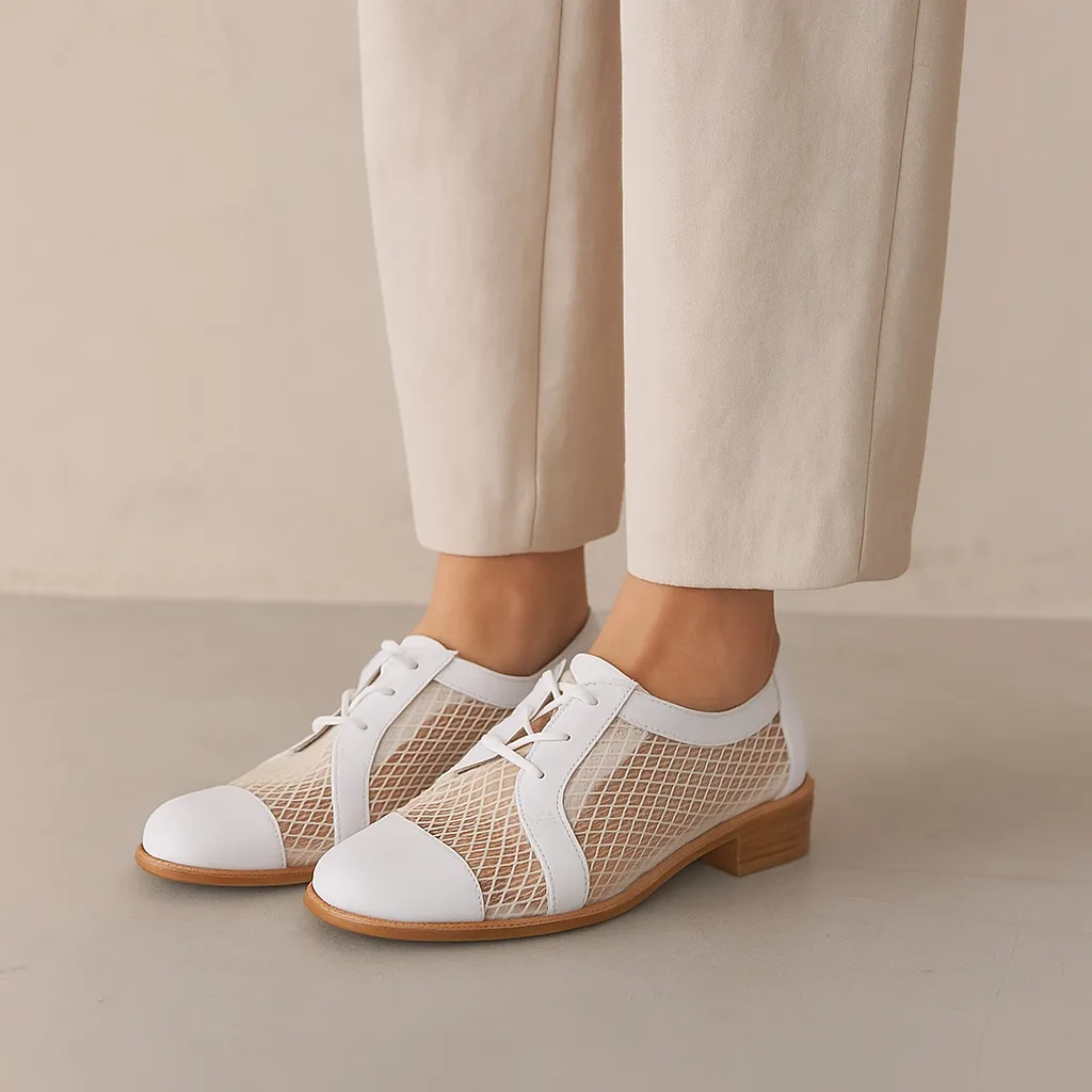 BRESLEY ALIA WHITE American Classic Long Step