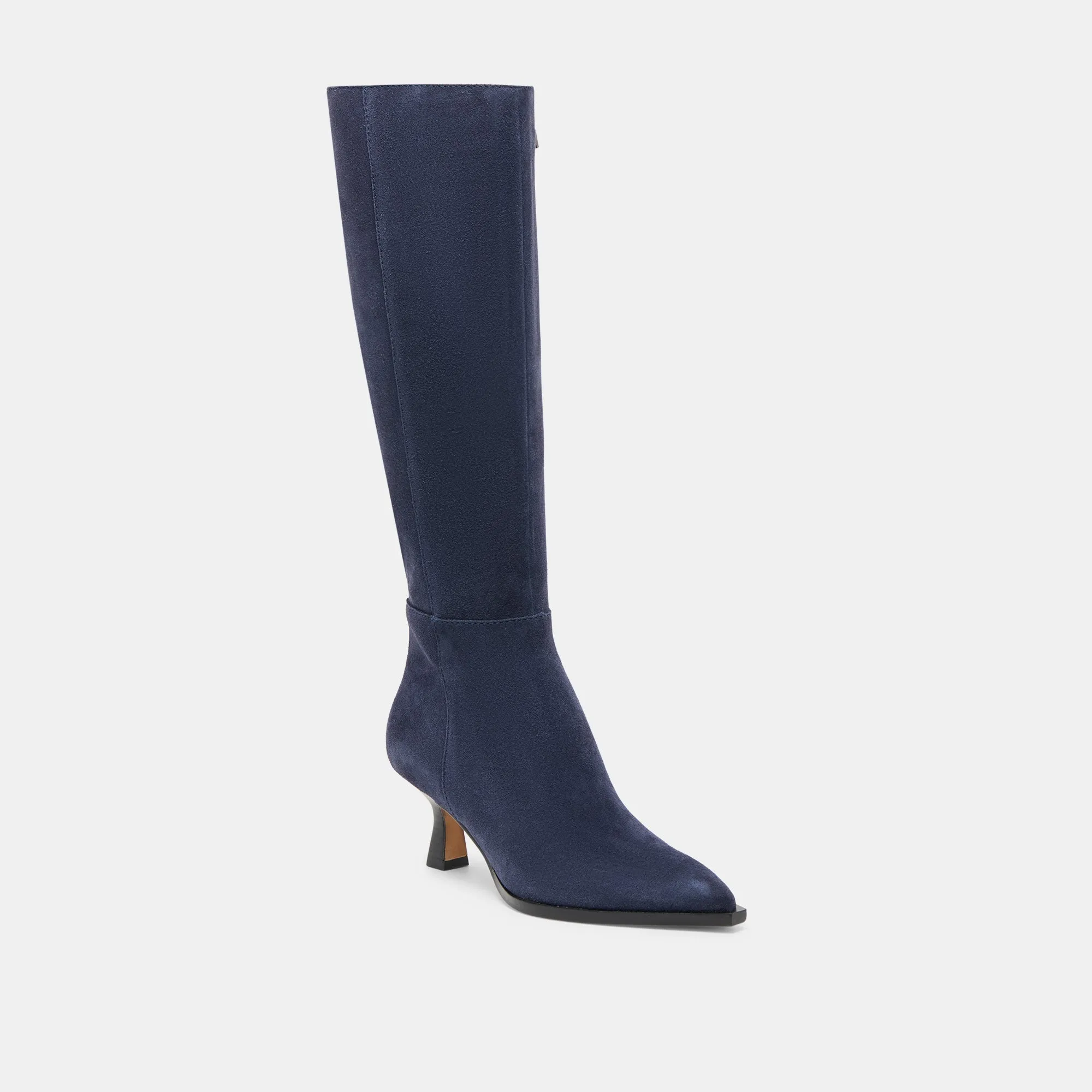 AUGGIE BOOTS NAVY SUEDE Comfortable Footbed