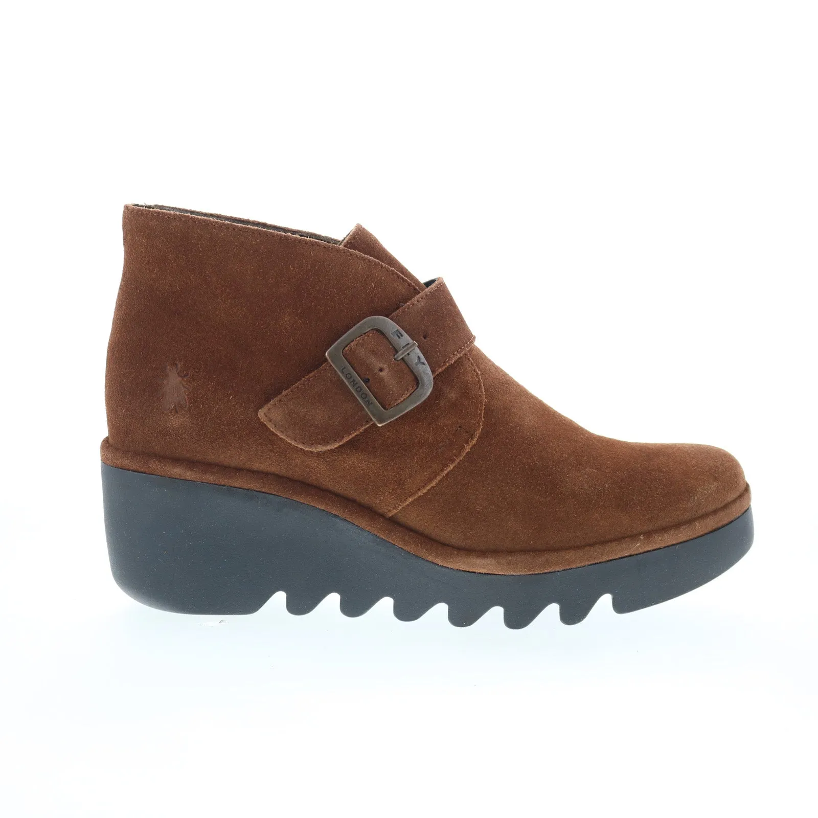 Trail Support Fly London Birt BIRT397FLY-002 Womens Brown Suede Ankle & Booties Boots
