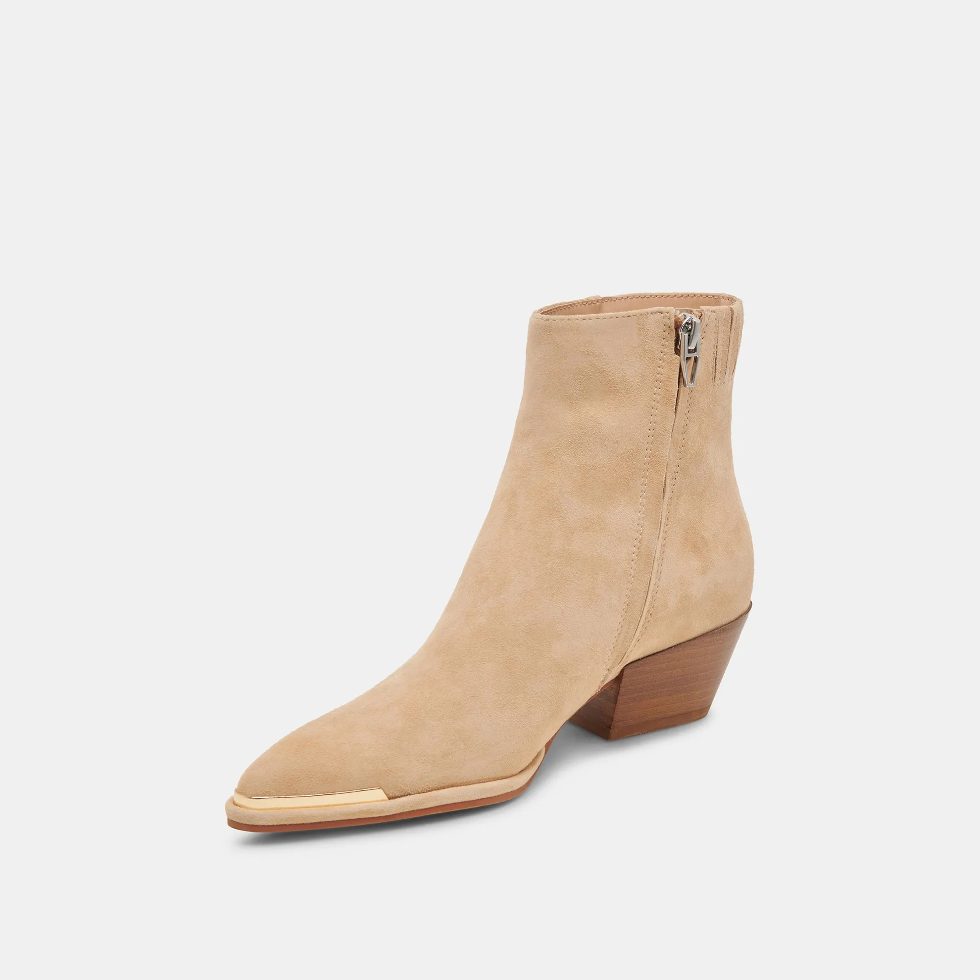 NONAH BOOTIES TAN SUEDE Comfortable Movement