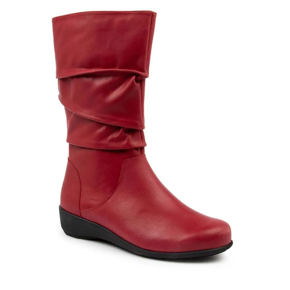 ZIERA SEATTLE DK RED Field Travel Mud Friendly