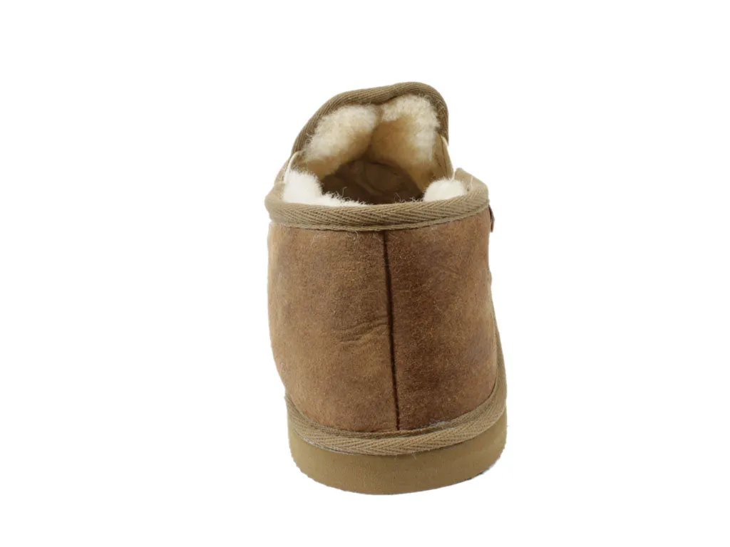Comfortable foot wrap Shepherd Men Bosse Antique Cognac 450-52