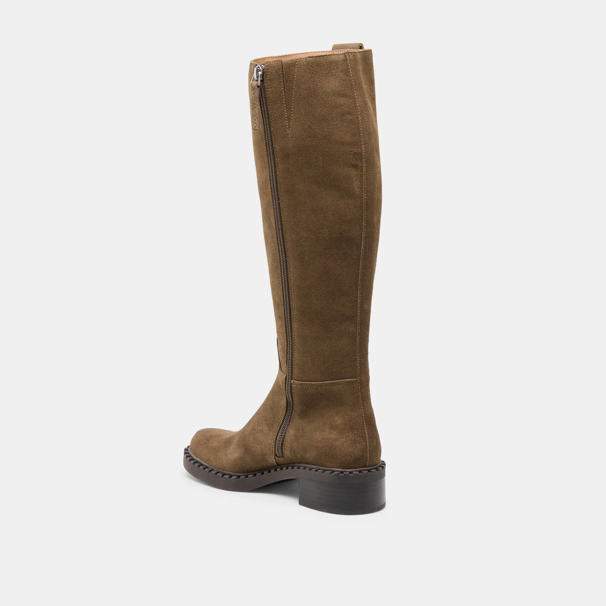 Strong material GLORY H2O BOOTS OLIVE SUEDE
