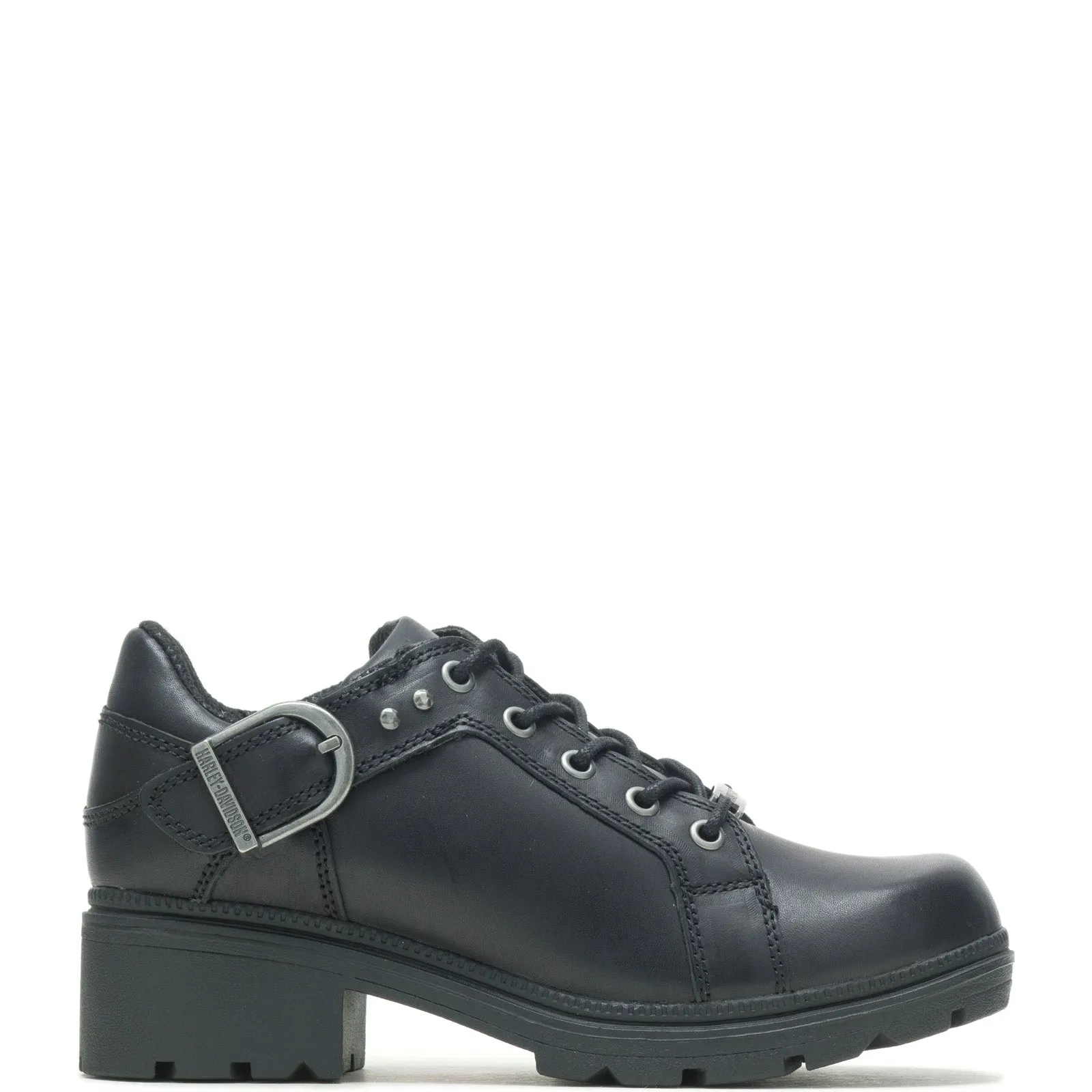 soft feel Quick Drying Harley-Davidson Rovana D84407 Womens Black Leather Ankle & Booties Boots