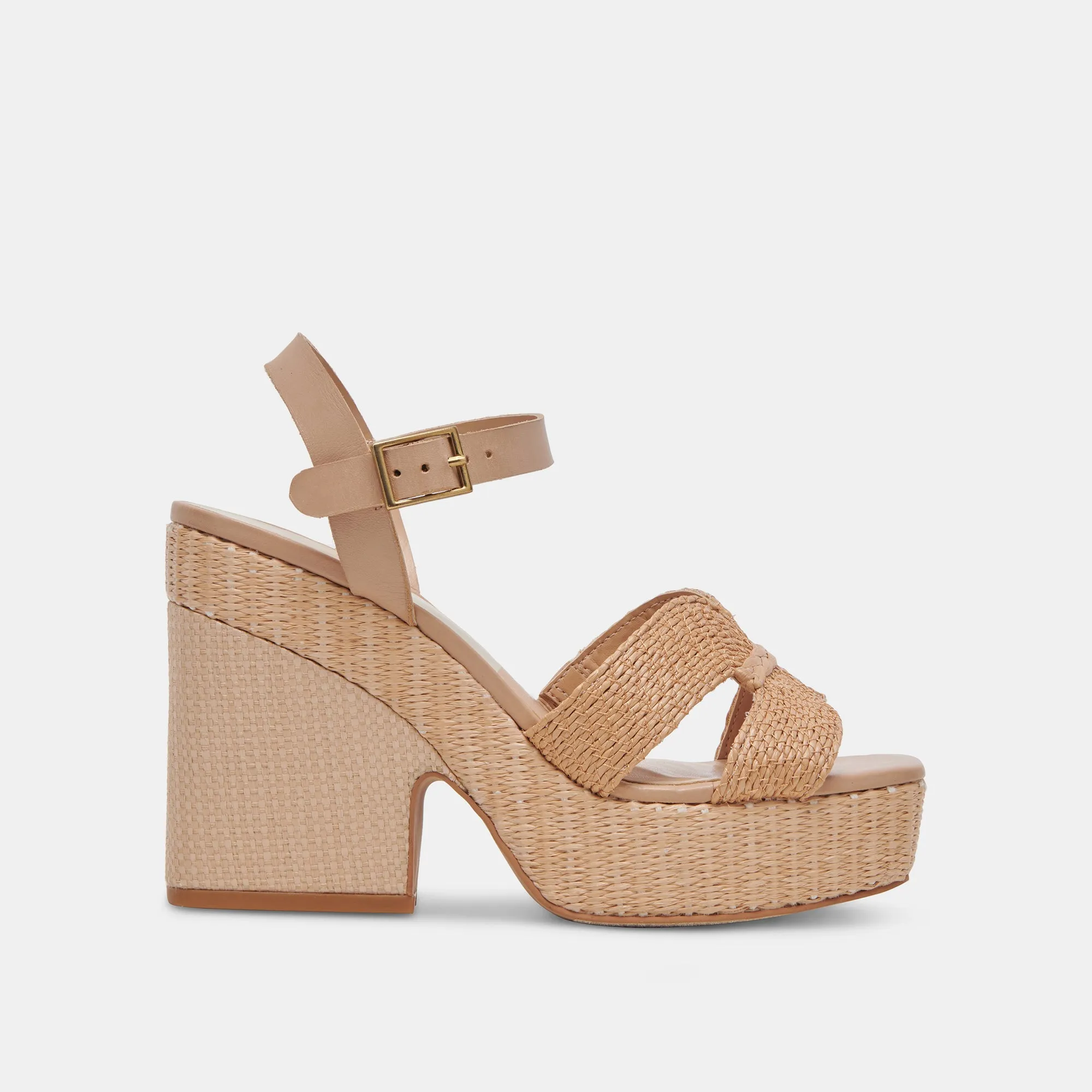 CALE HEELS LT NATURAL RAFFIA Foot Care