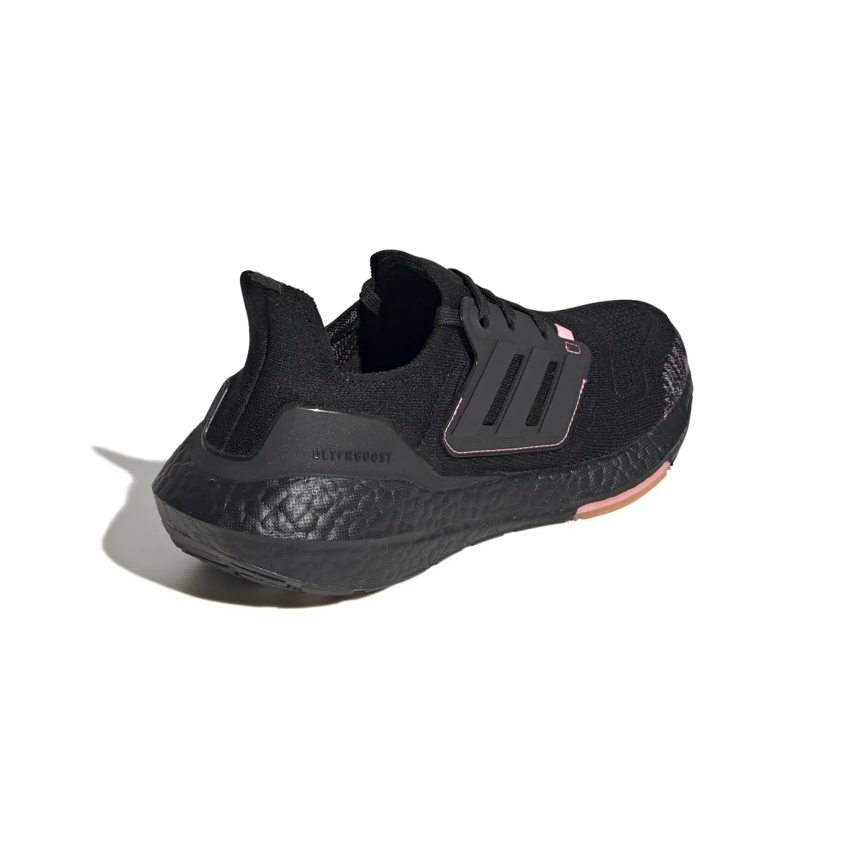 ADIDAS GX5927 ULTRABOOST 22 WMN'S (Medium) Black/Black/Pink Primeknit Running Shoes Support Layer endurance - work running shoes