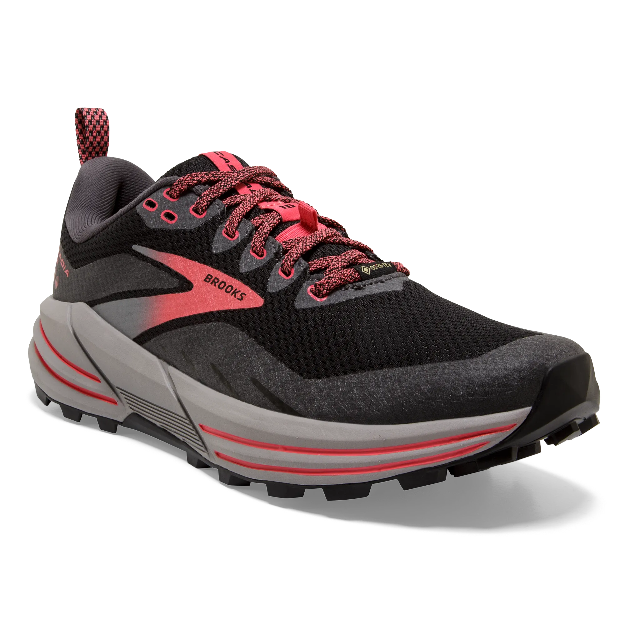 Women's Cascadia 16 GTX secure fastening shoes