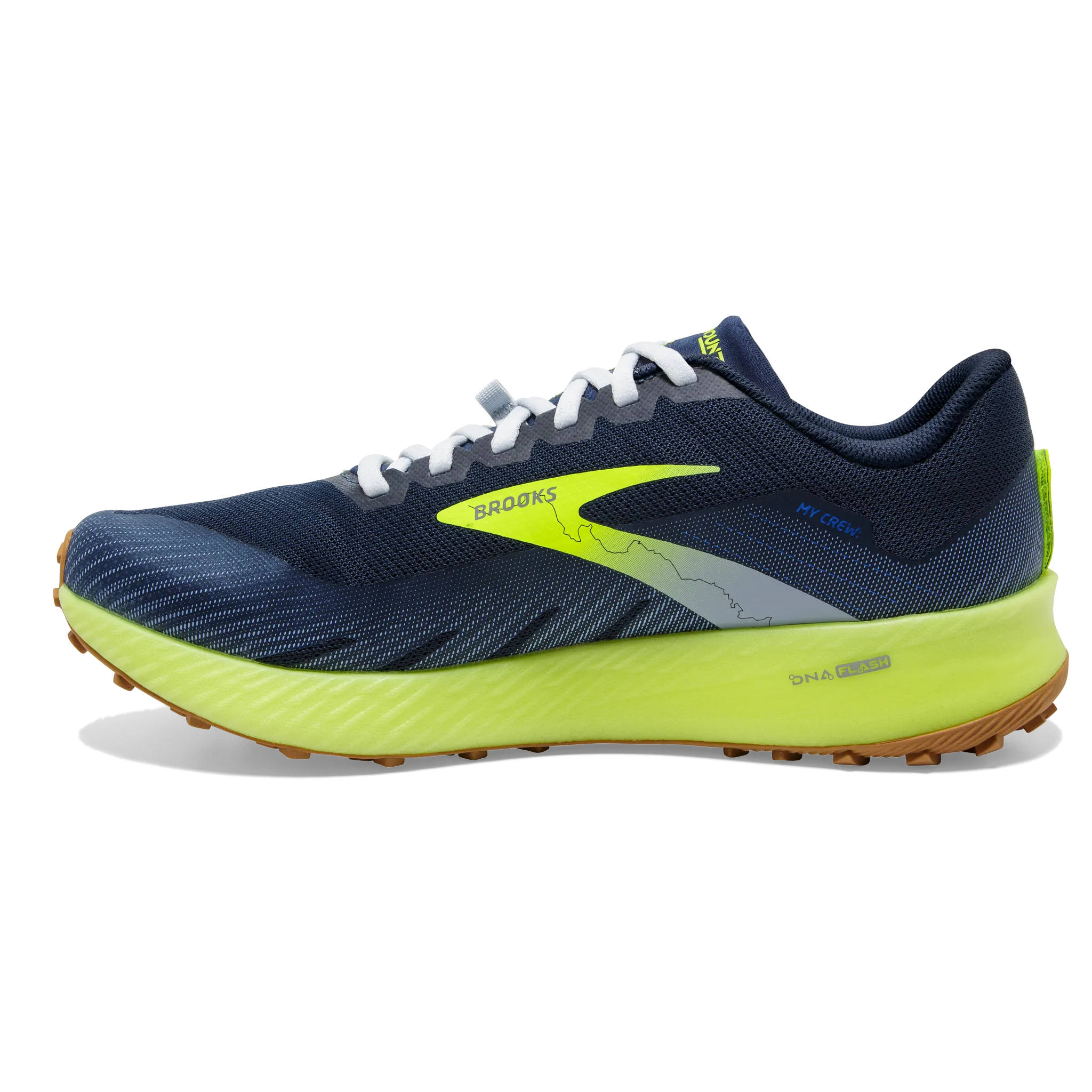 Men's Catamount Muddy running flexible - sole shoes