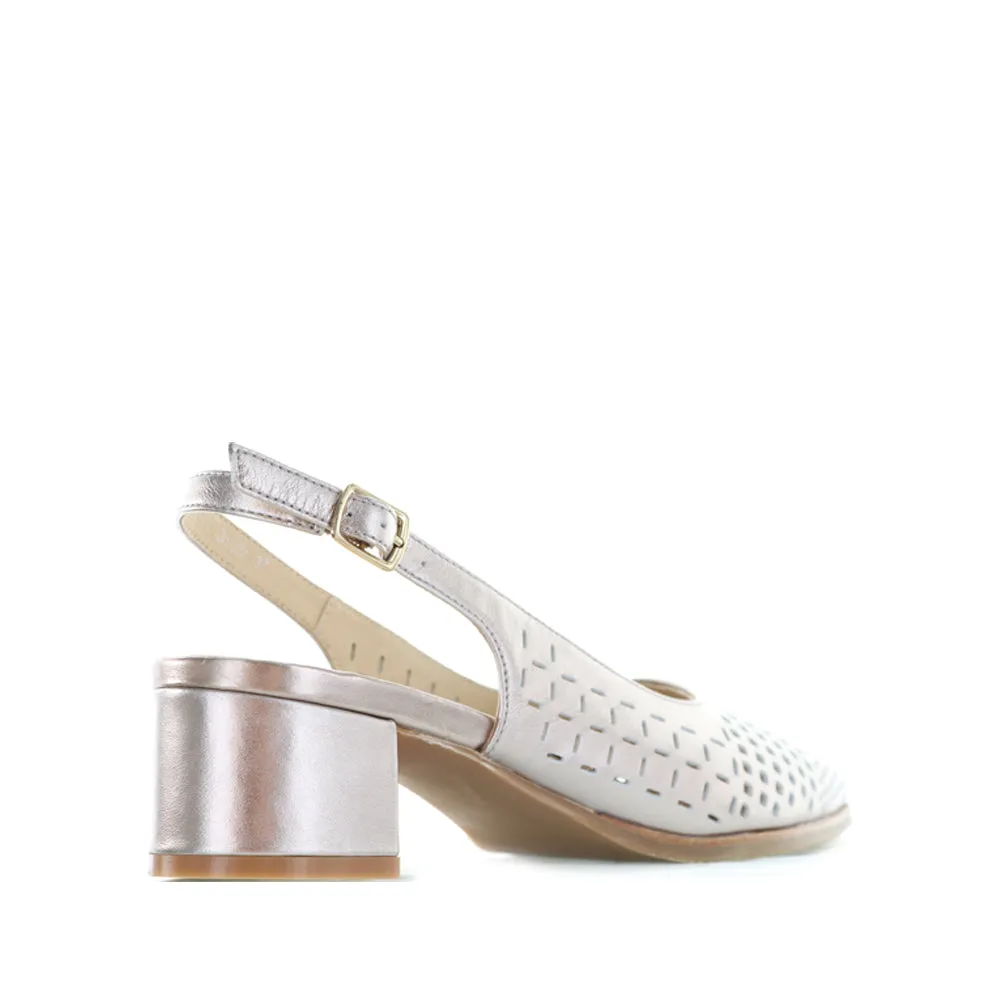 lace up closure Foot Stability LE SANSA DRUSILLA CHAMPAGNE