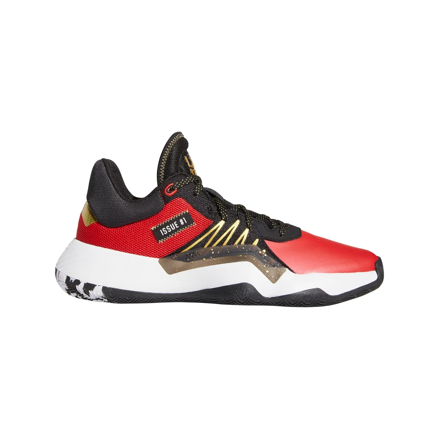 High-Energy Performance Adidas Mens D.O.N. Issue 1 Basketball Shoes