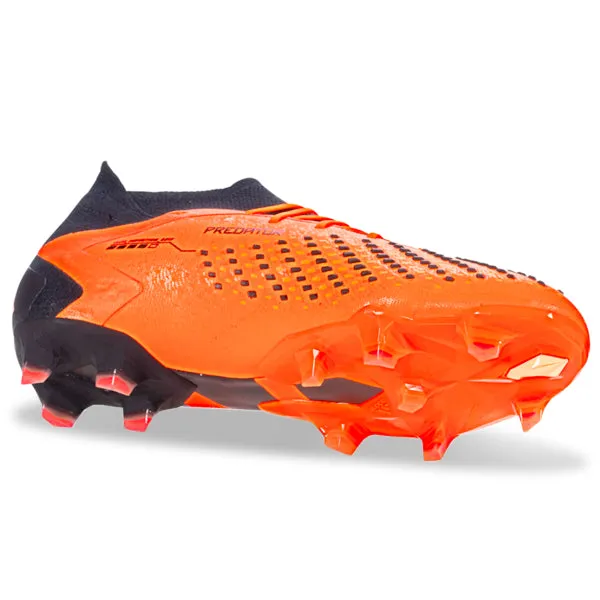Odor Free adidas Predator Accuracy.1 Firm Ground Soccer Cleats (Team Solar Orange/Black)