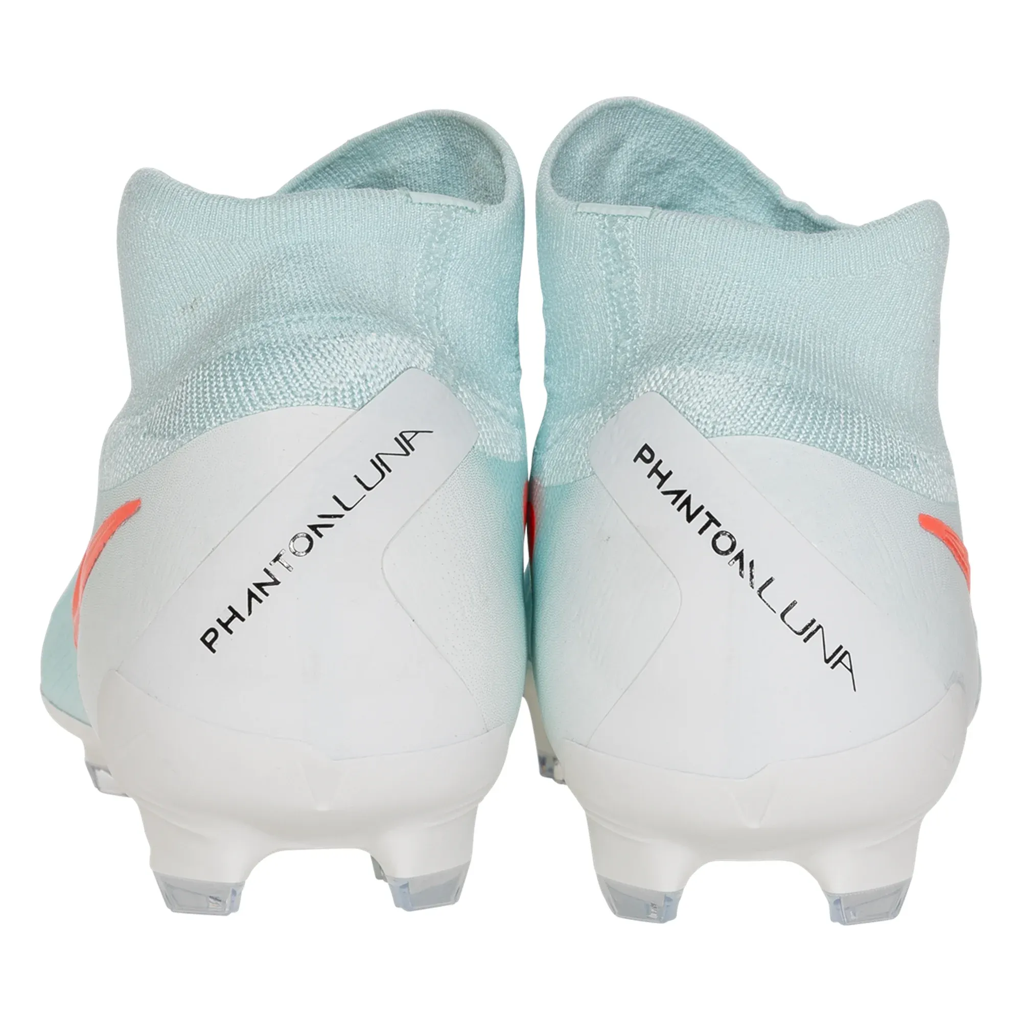 Power Grip Nike Phantom Luna II Pro FG Soccer Cleats (Mint/Atomic Red)