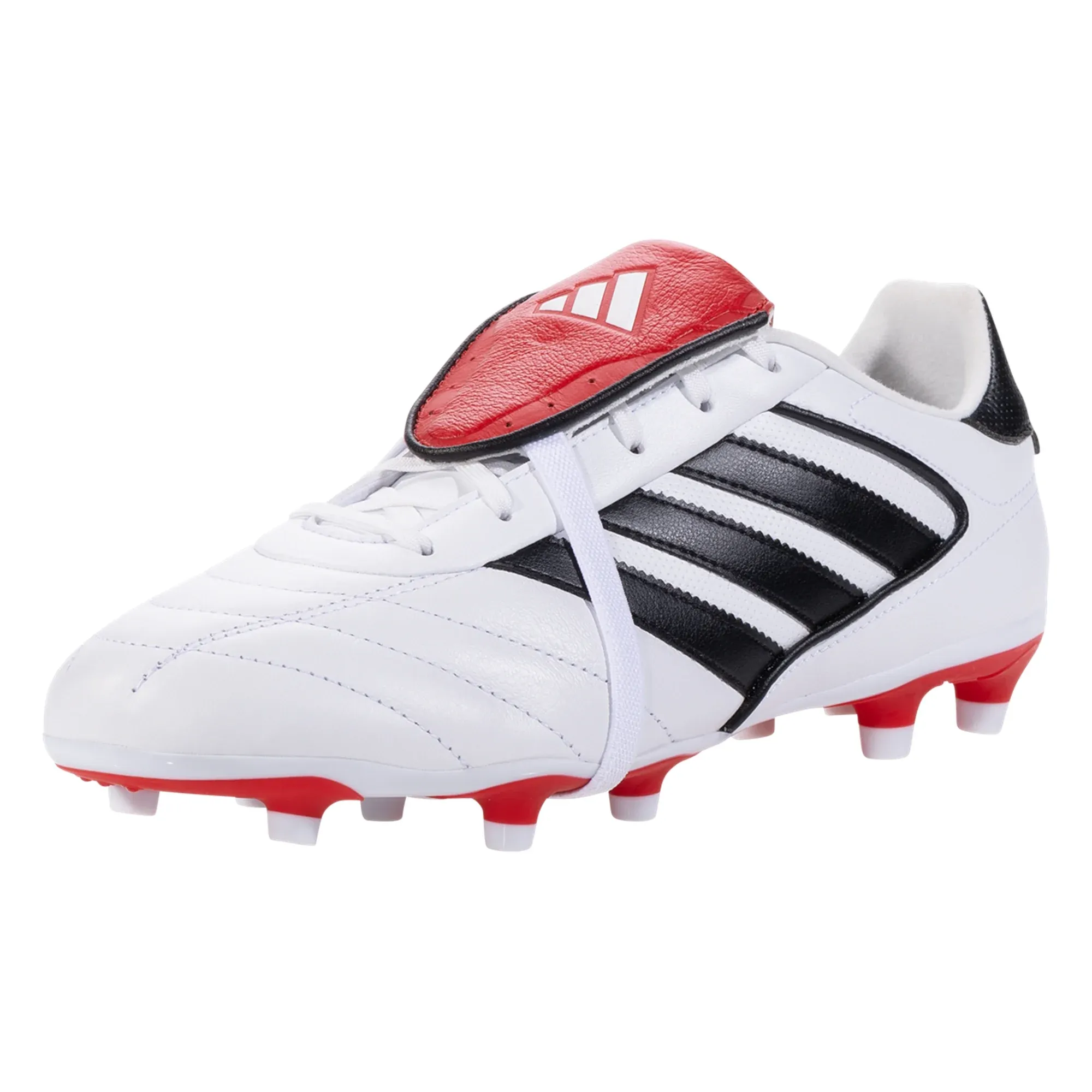 Smooth Motion Insole Grip adidas Copa Gloro II FG Soccer Cleats (Off White/Black/Red)