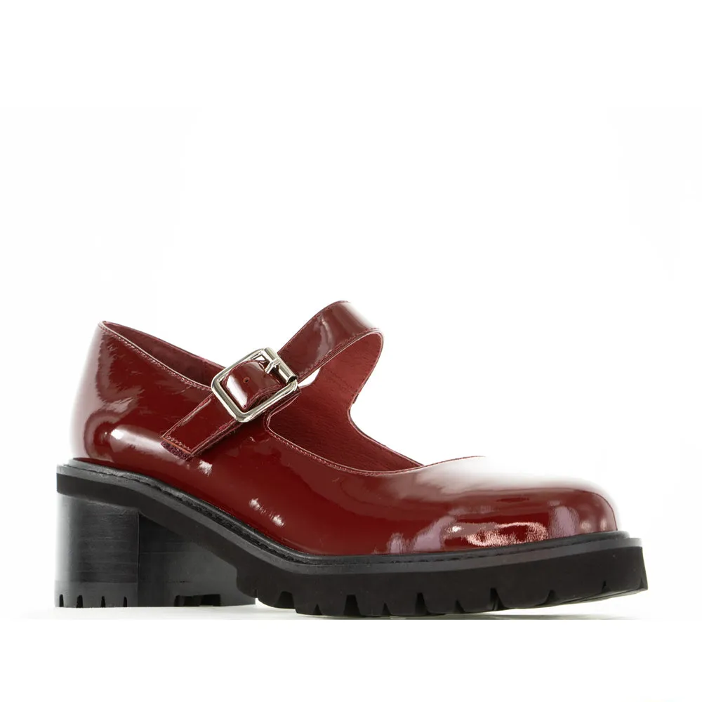 DJANGO & JULIETTE MIRRIAM DK RED Dainty Heels