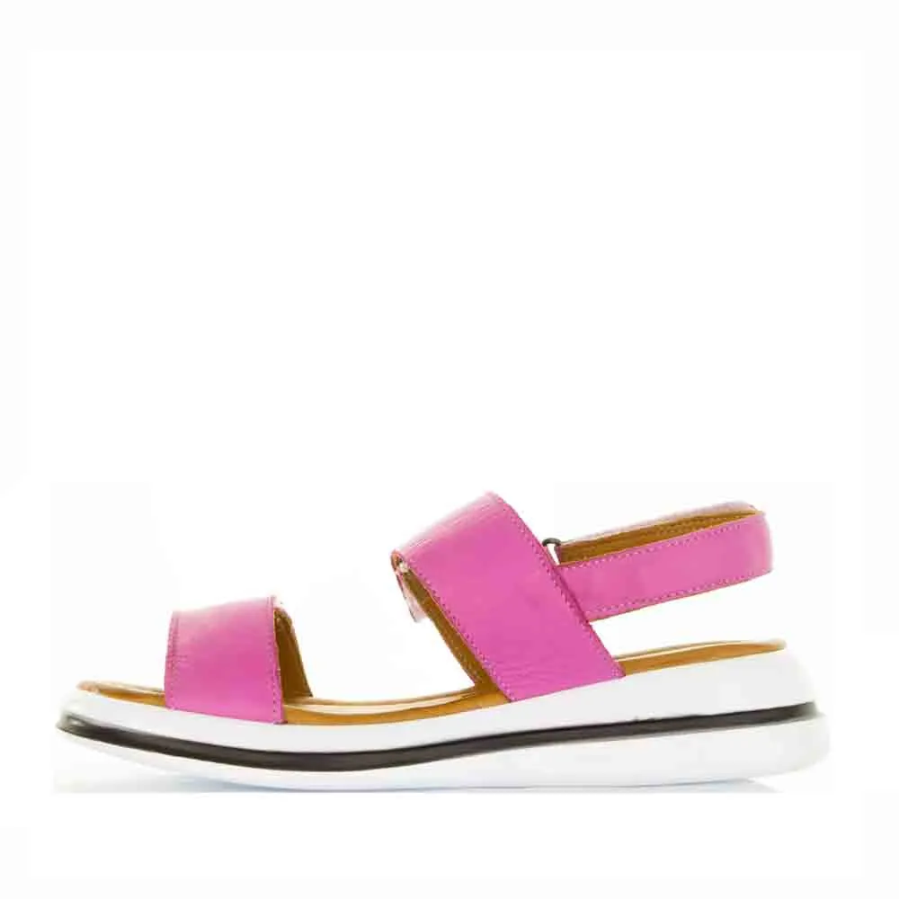 LE SANSA SIMA HOT PINK Wrap Tie Street Chill