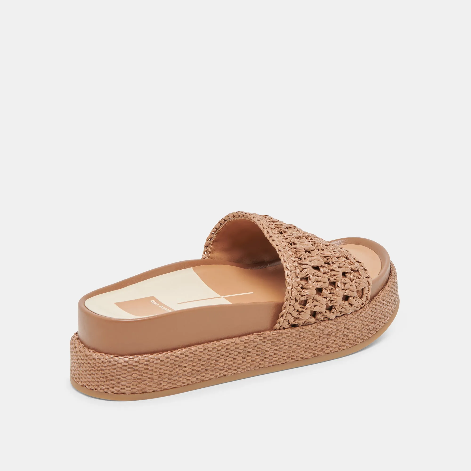 SIDONA SANDALS BROWN RAFFIA Boho Mood Animal Print
