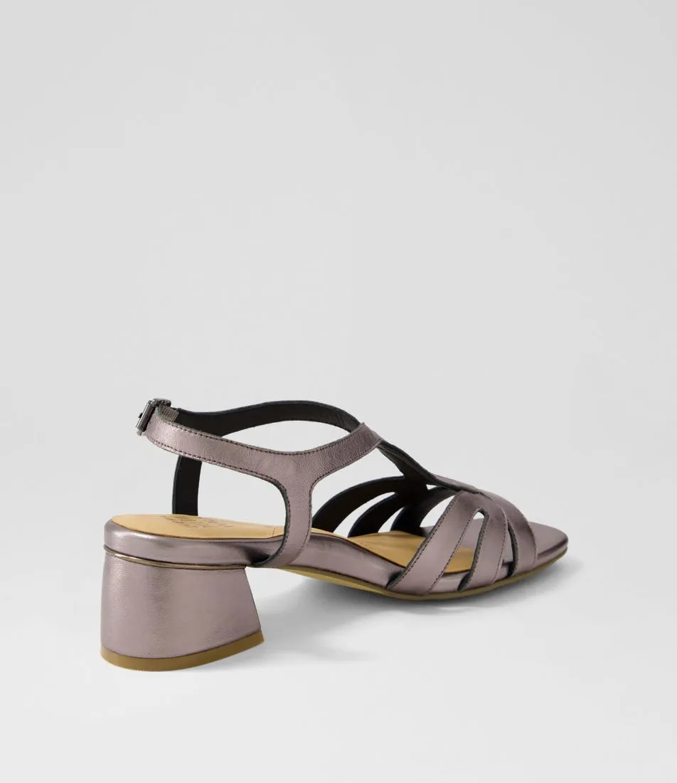 Metal Ring Sunny Walk ZIERA CARACAS PEWTER