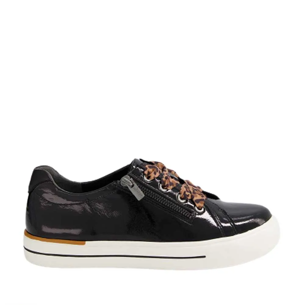 ZIERA AUDRY BLACK PATENT Earth Mood Cold Guard