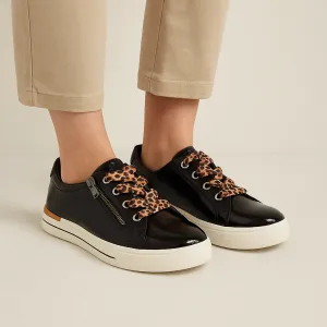ZIERA AUDRY BLACK PATENT Dynamic Edge