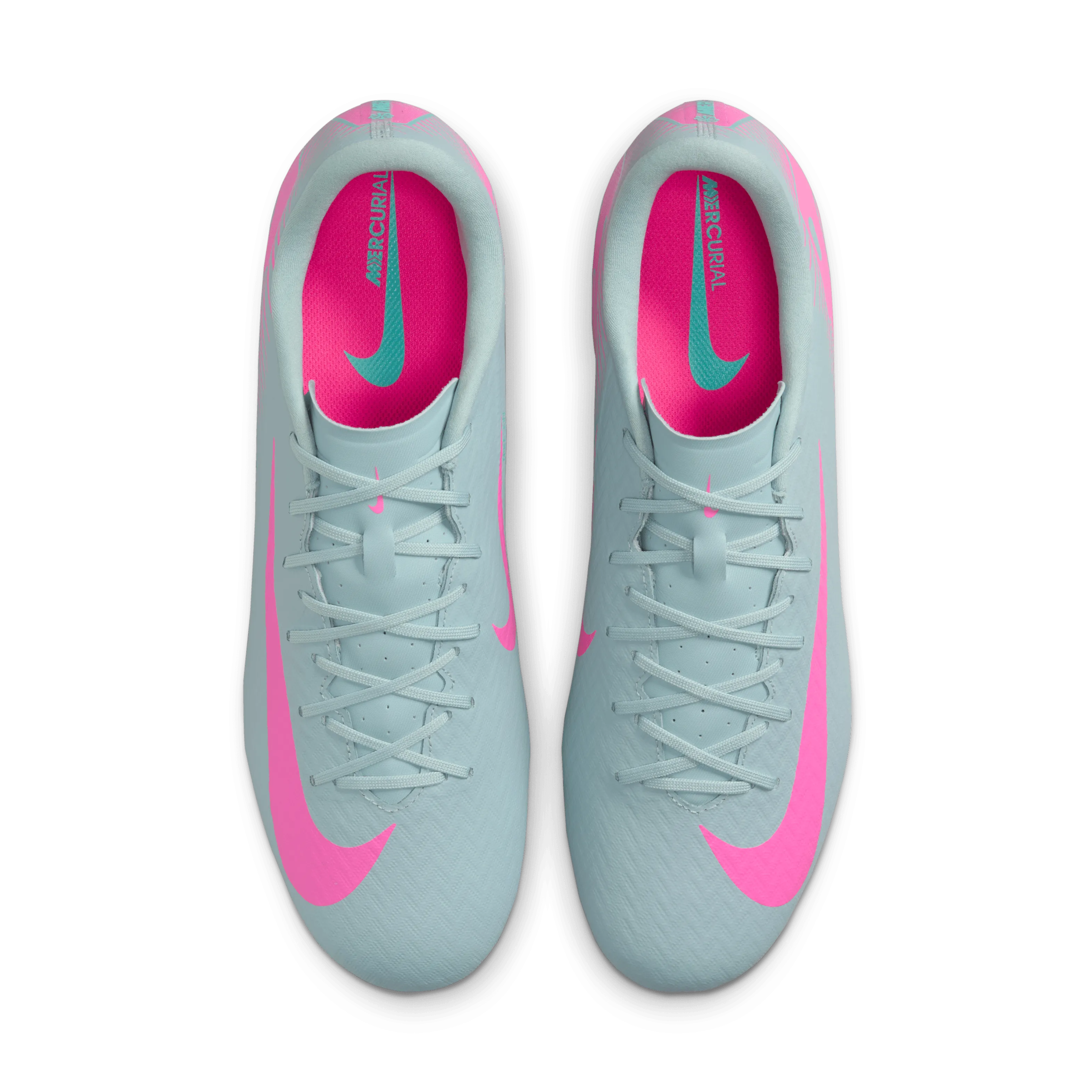 Nike Mercurial Vapor 16 Academy FG/MG Football Boots (Ocean Cube/Pink Blast) Cyber Mode Quick Fit