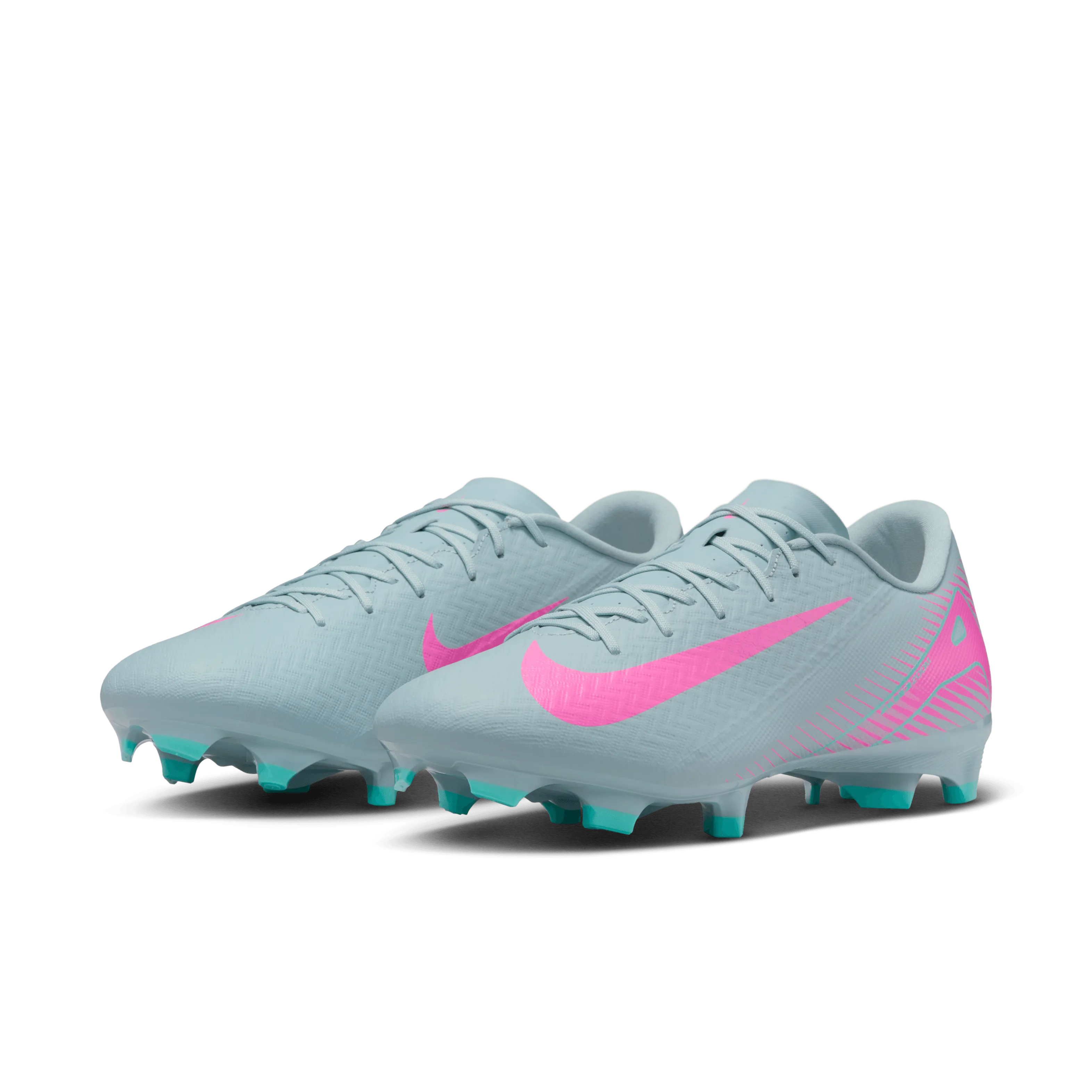 Nike Mercurial Vapor 16 Academy FG/MG Football Boots (Ocean Cube/Pink Blast) Vintage Mood Street Cool