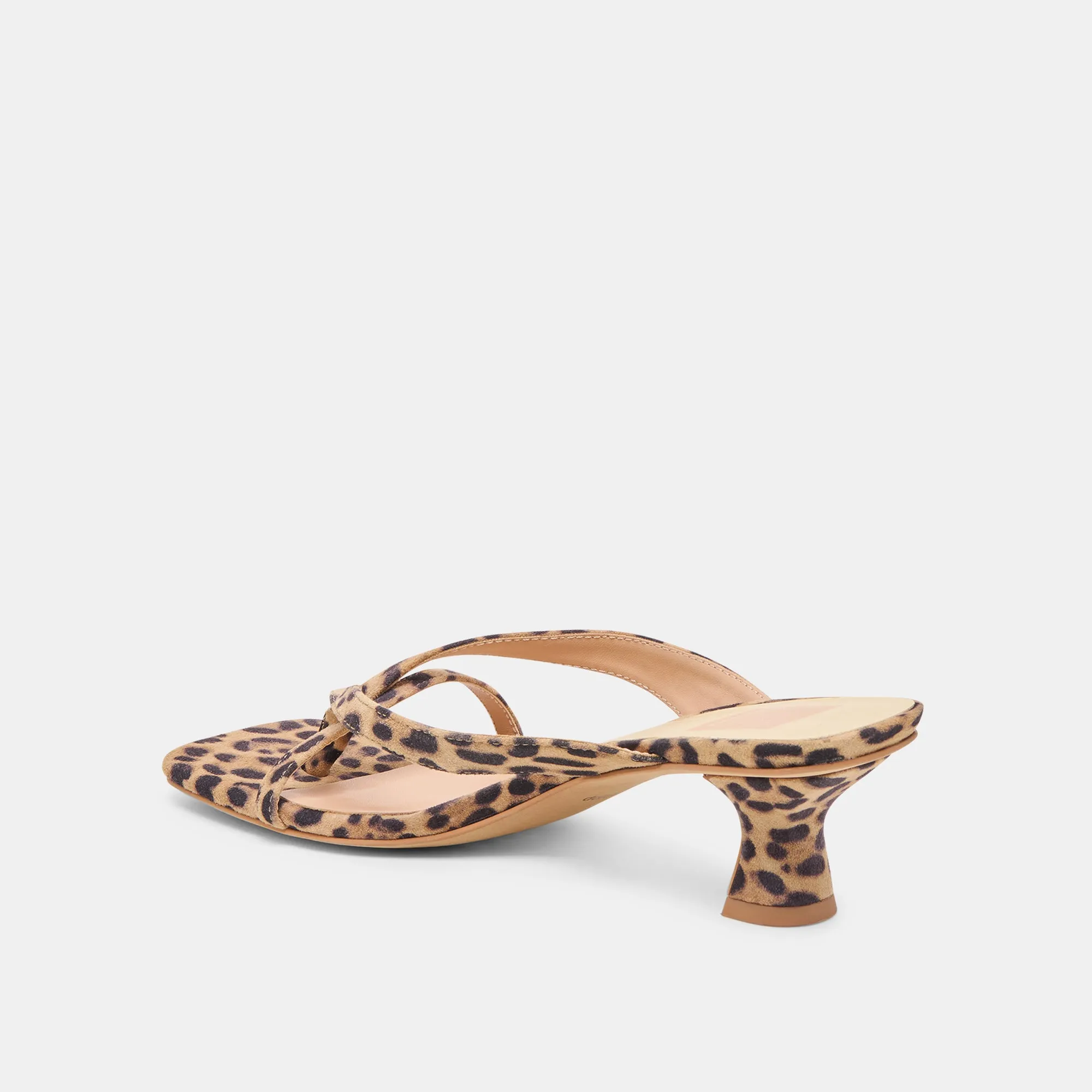 Style Addon BREVEL HEELS DK LEOPARD PRINTED SUEDE