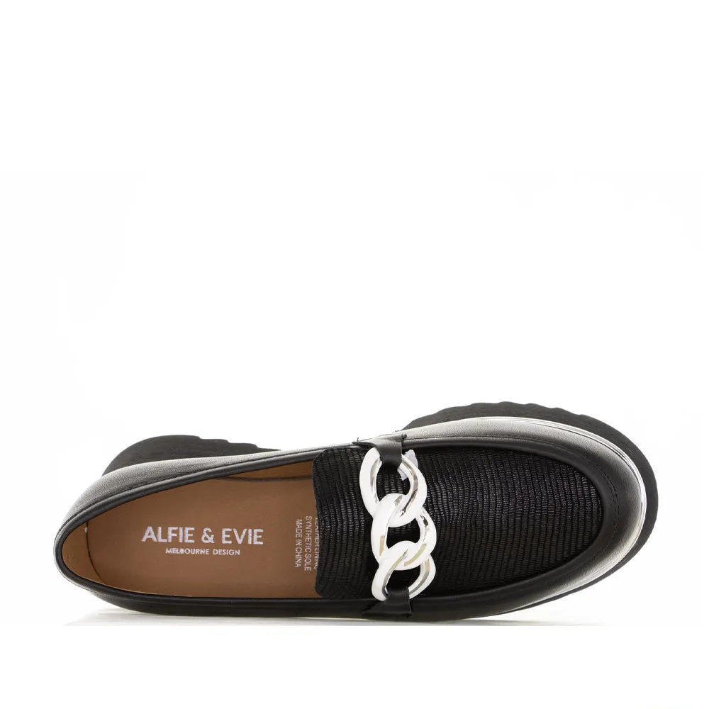 Slip Into Style Slip Ease ALFIE & EVIE HITCH BLACK LIZARD