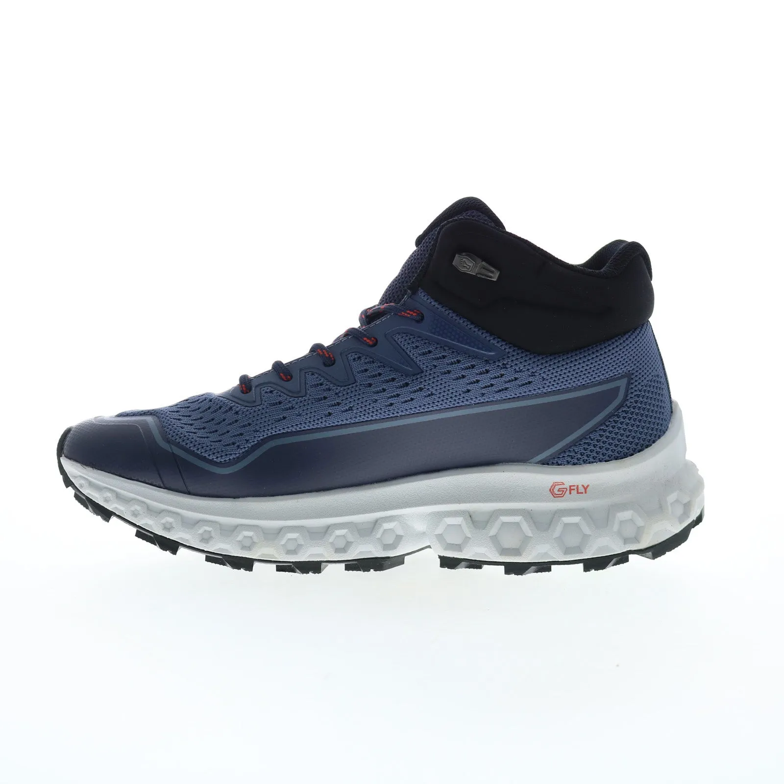 Inov-8 RocFly G 390 000996-LICO Womens Blue Mesh Lace Up Hiking Boots Steel Toe Support Foot