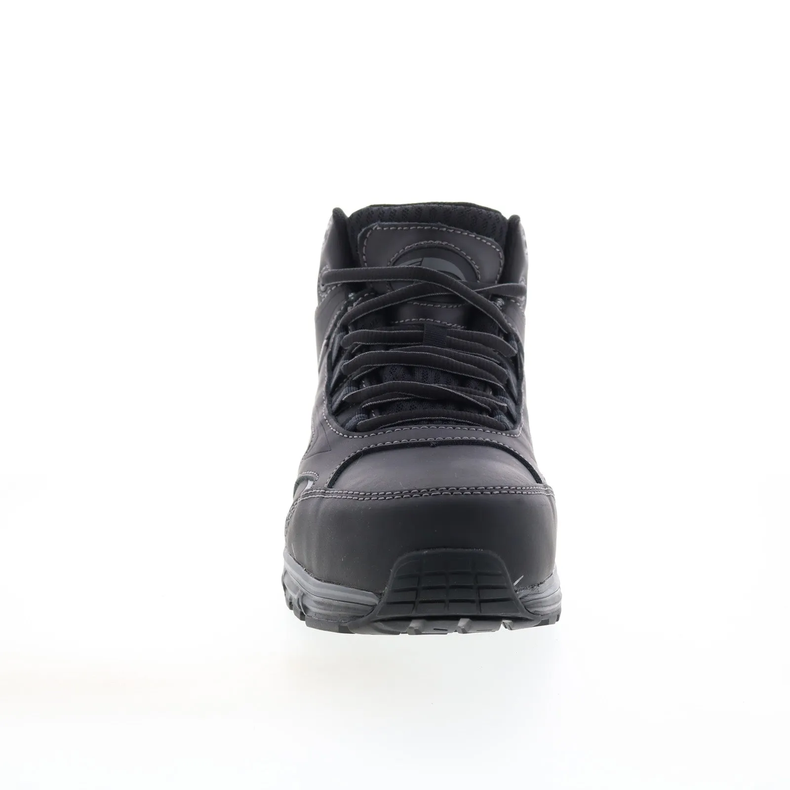 Comfort Grip Brogue Detail Avenger Thresher Alloy Toe Electrical Hazard WP A7901 Mens Black Work Boots
