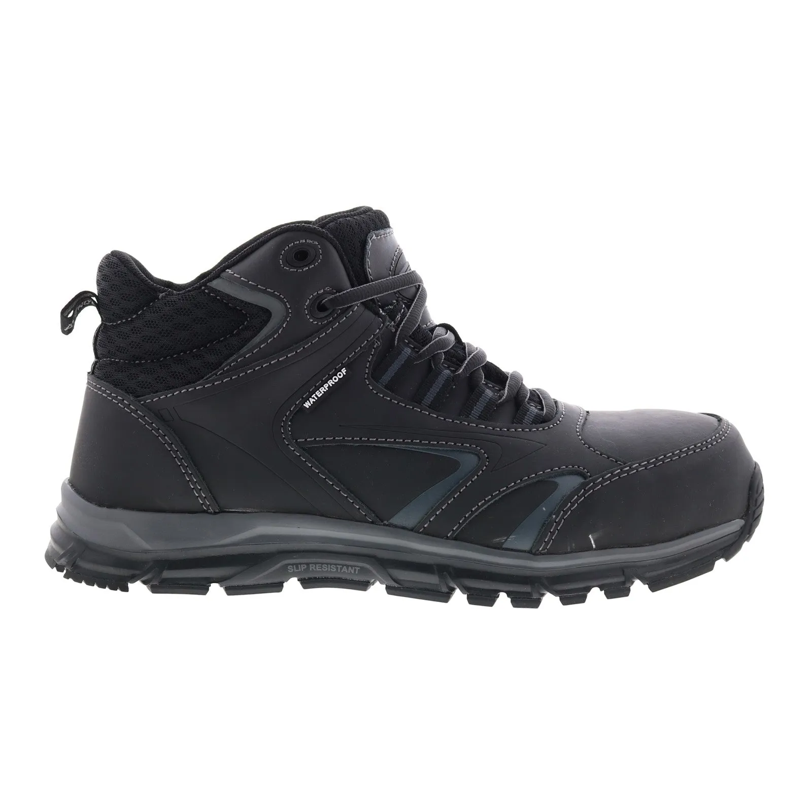 Model Avenger Thresher Alloy Toe Electrical Hazard WP A7901 Mens Black Work Boots