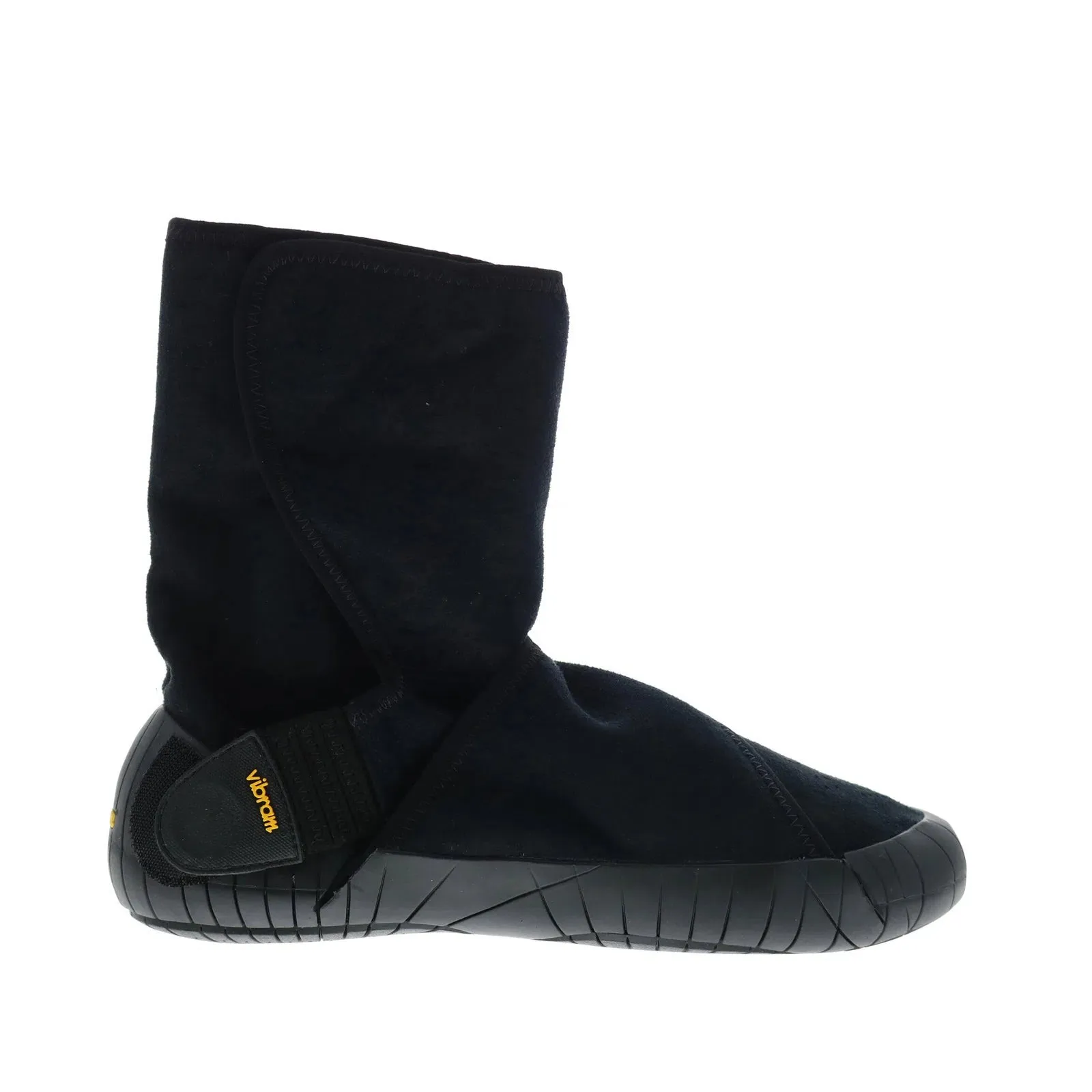 All Purpose Vibram Furoshiki Mid Boot 17UCC01 Mens Black Canvas Casual Dress Boots