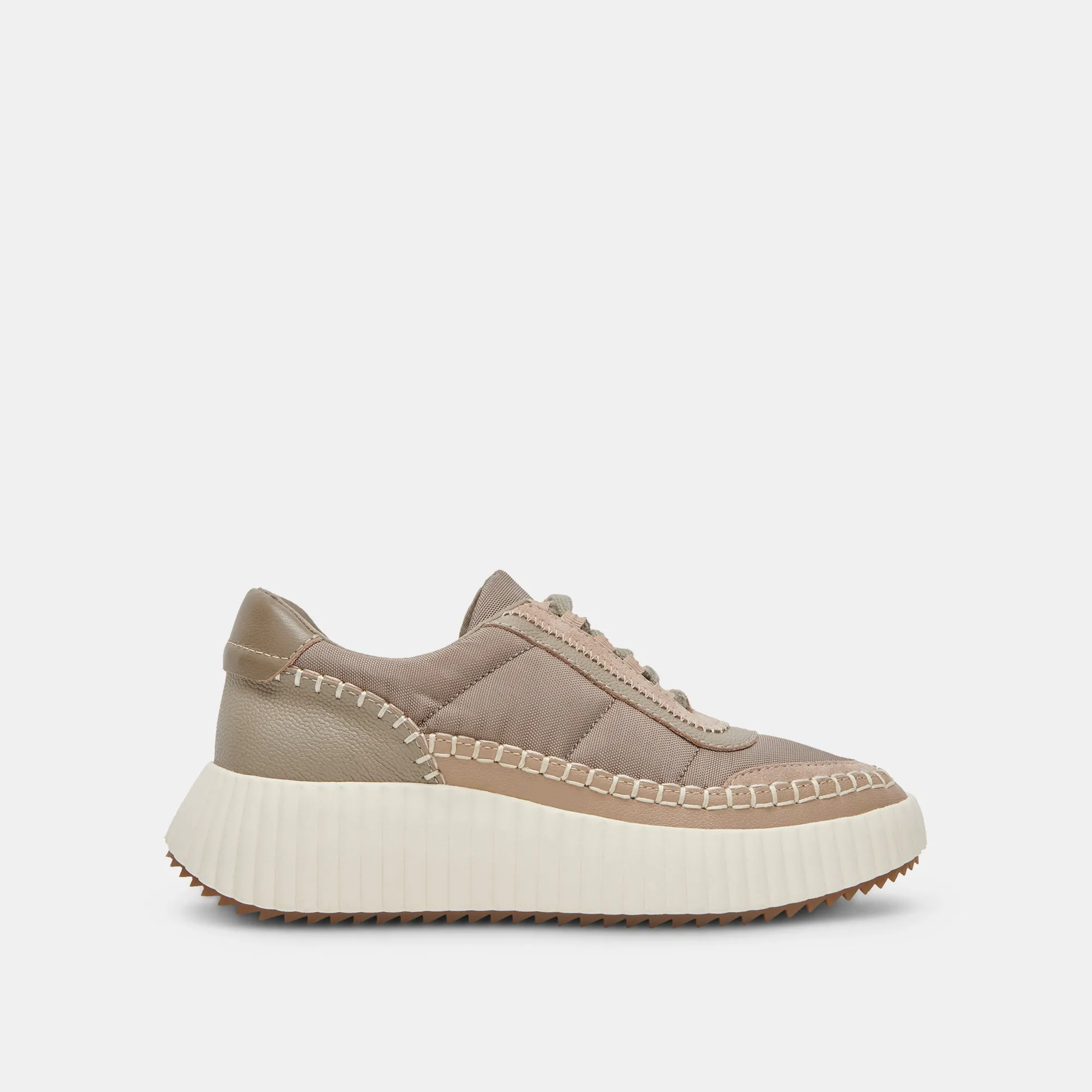 DOLEN NYLON SNEAKERS DK TAUPE NYLON Ready For Action