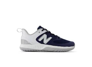 New Balance Women's VELO v3 Turf Softball Shoes - Navy with White - STVELON3 Flexible Arch Lightweight Gear