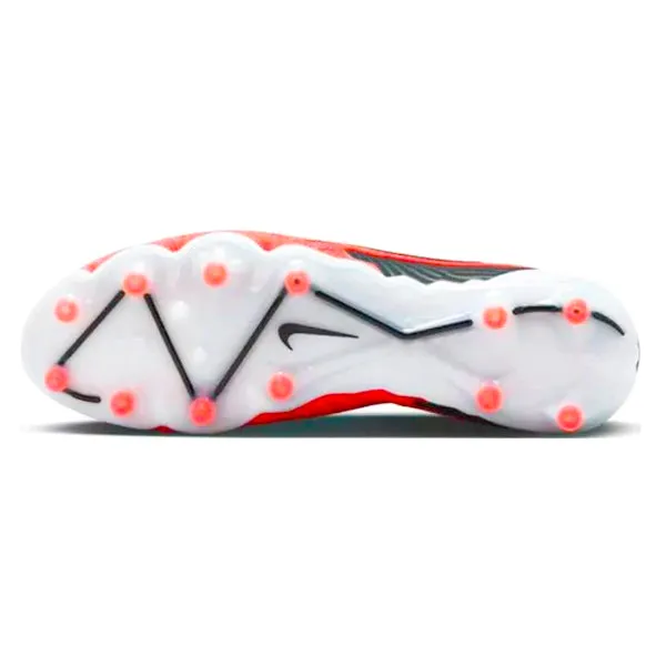 Nike Phantom GX Elite AG-Pro Soccer Cleats (Bright Crimson/Black) Hard Field Metal Tips