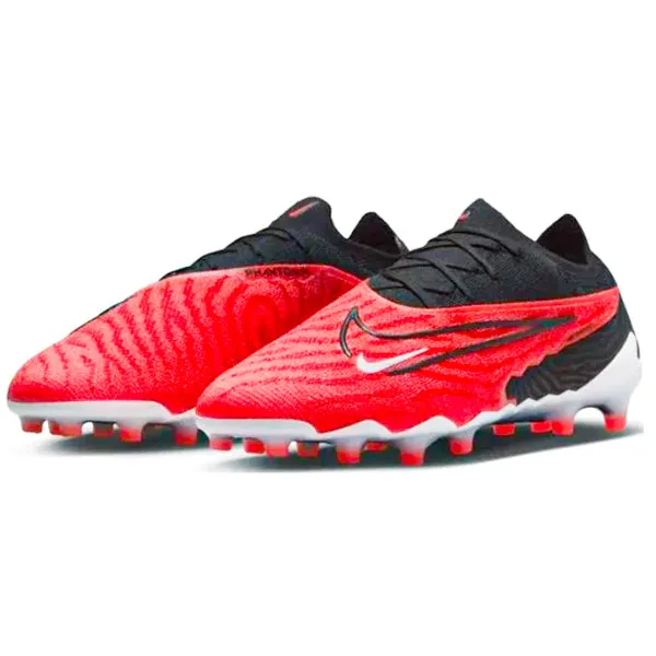 Zone Fit Nike Phantom GX Elite AG-Pro Soccer Cleats (Bright Crimson/Black)