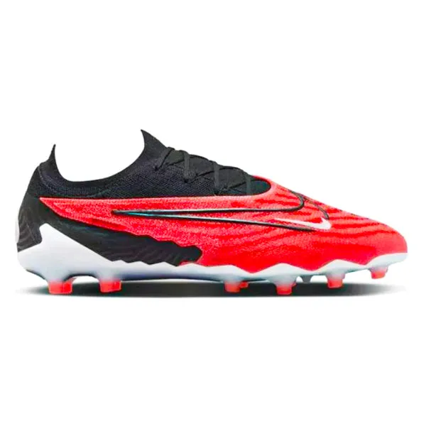 Non-Marking Nike Phantom GX Elite AG-Pro Soccer Cleats (Bright Crimson/Black)