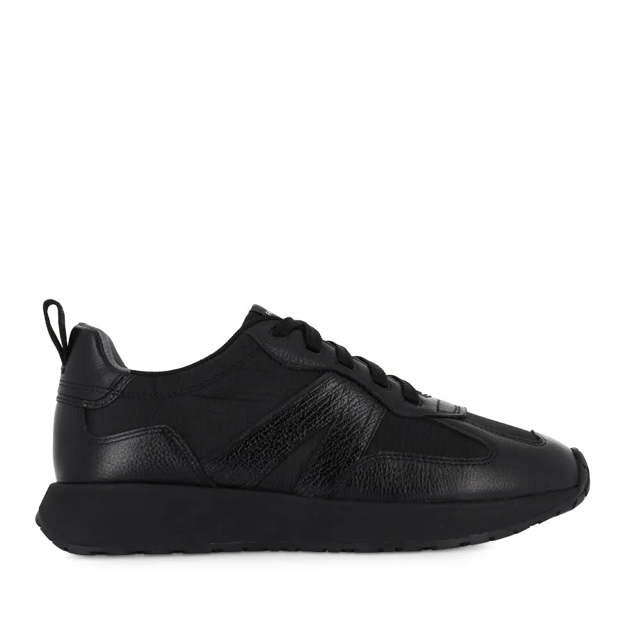 Black AXEL II - BLACK/BLACK LEATHER