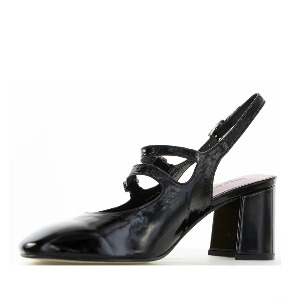 All-day style volleyball shoes BRESLEY DARICK BLACK PATENT