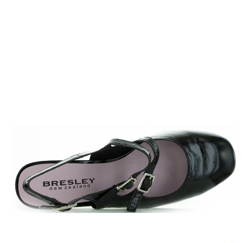 BRESLEY DARICK BLACK PATENT All-day lining Casual Look