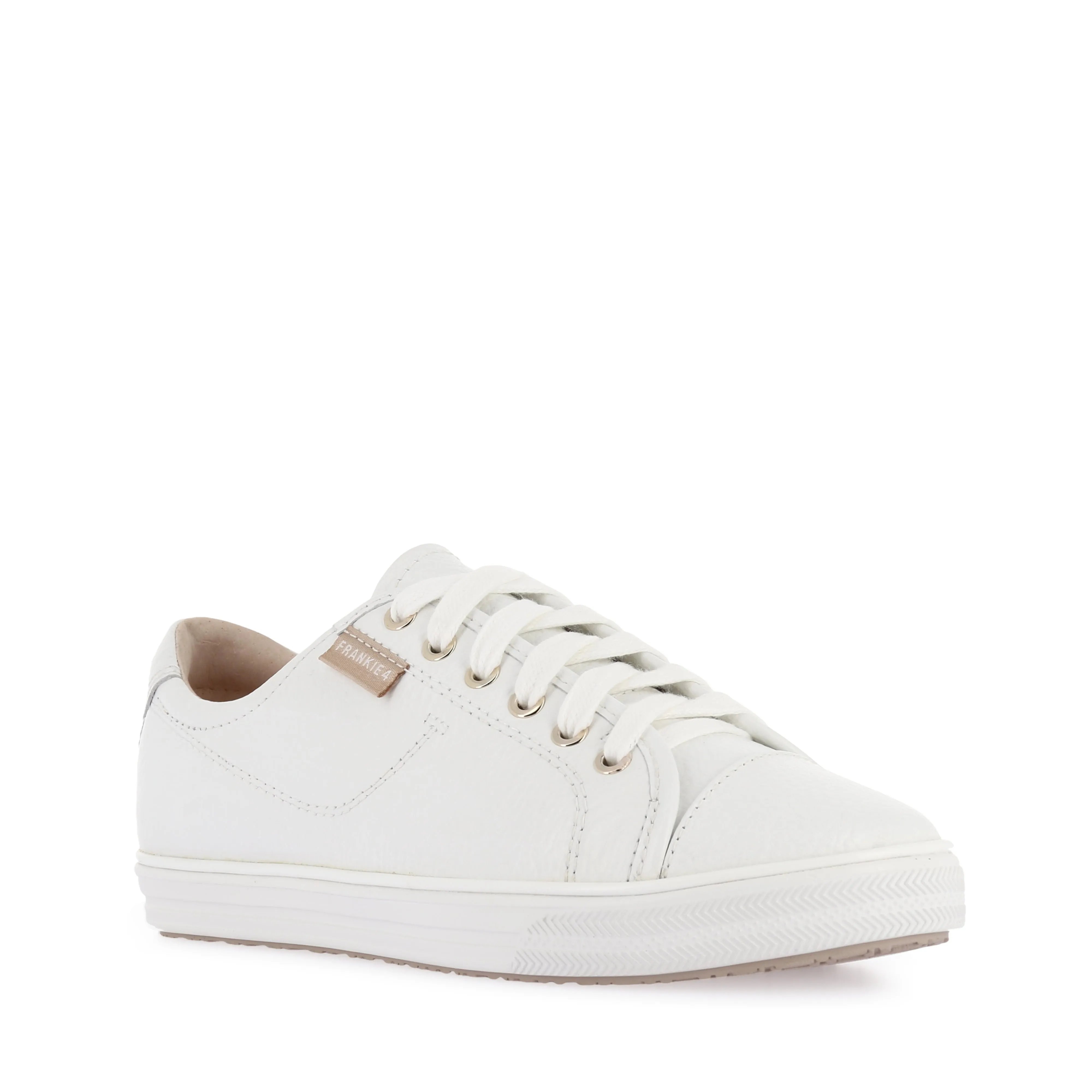 NAT III - WHITE TUMBLED LEATHER Light Smart Fit