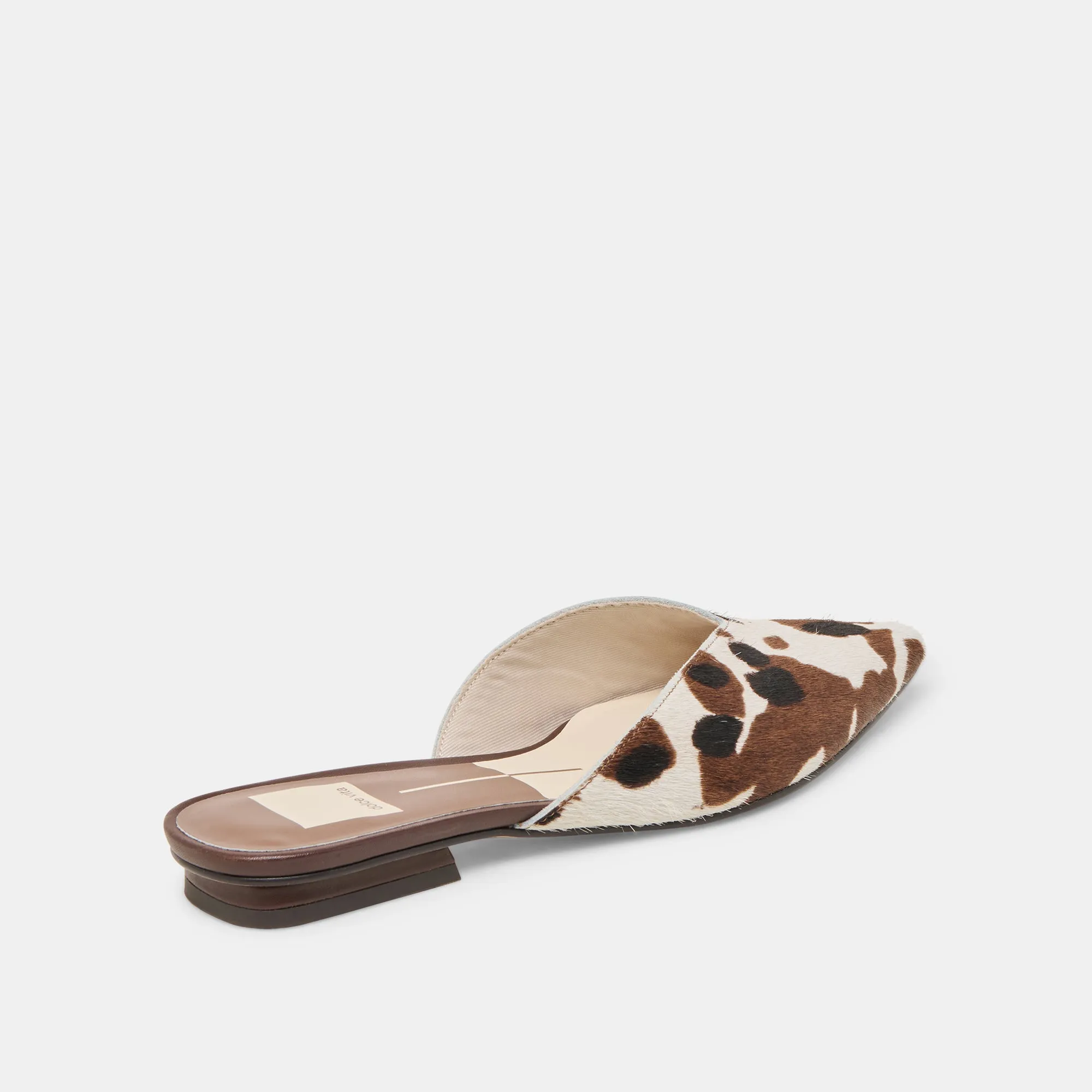 Festival Vibe Fire Red ELM FLATS COCOA TAURUS CALF HAIR