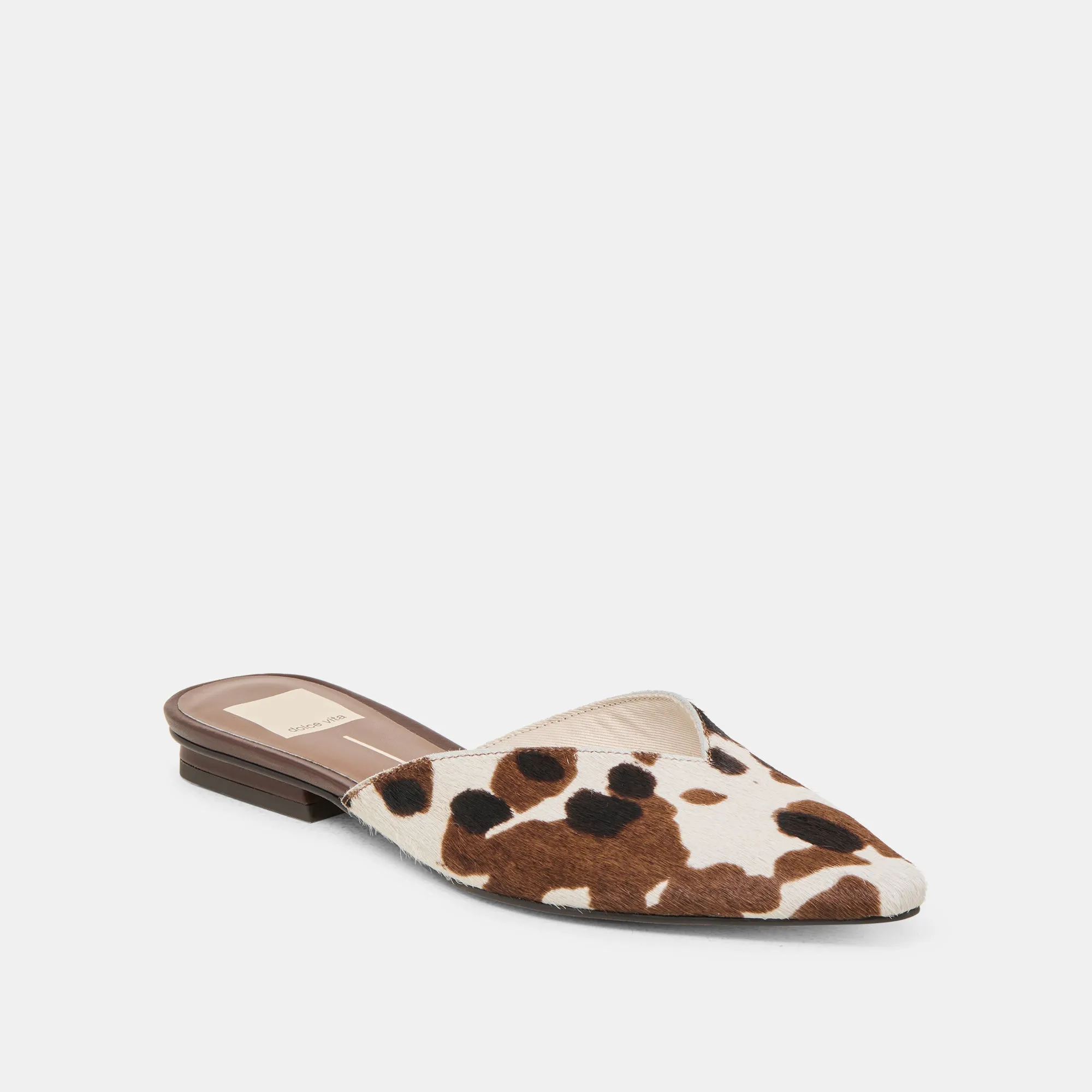 ELM FLATS COCOA TAURUS CALF HAIR Autumn Cool Comfort Slope