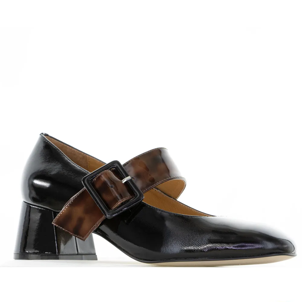 matching BRESLEY PAGODA BLACK PAT